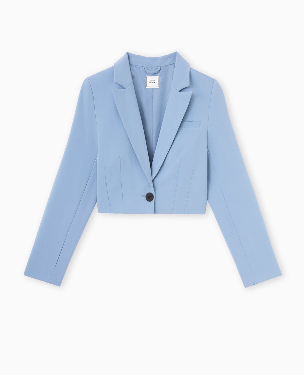 Veste blazer courte avec pinces