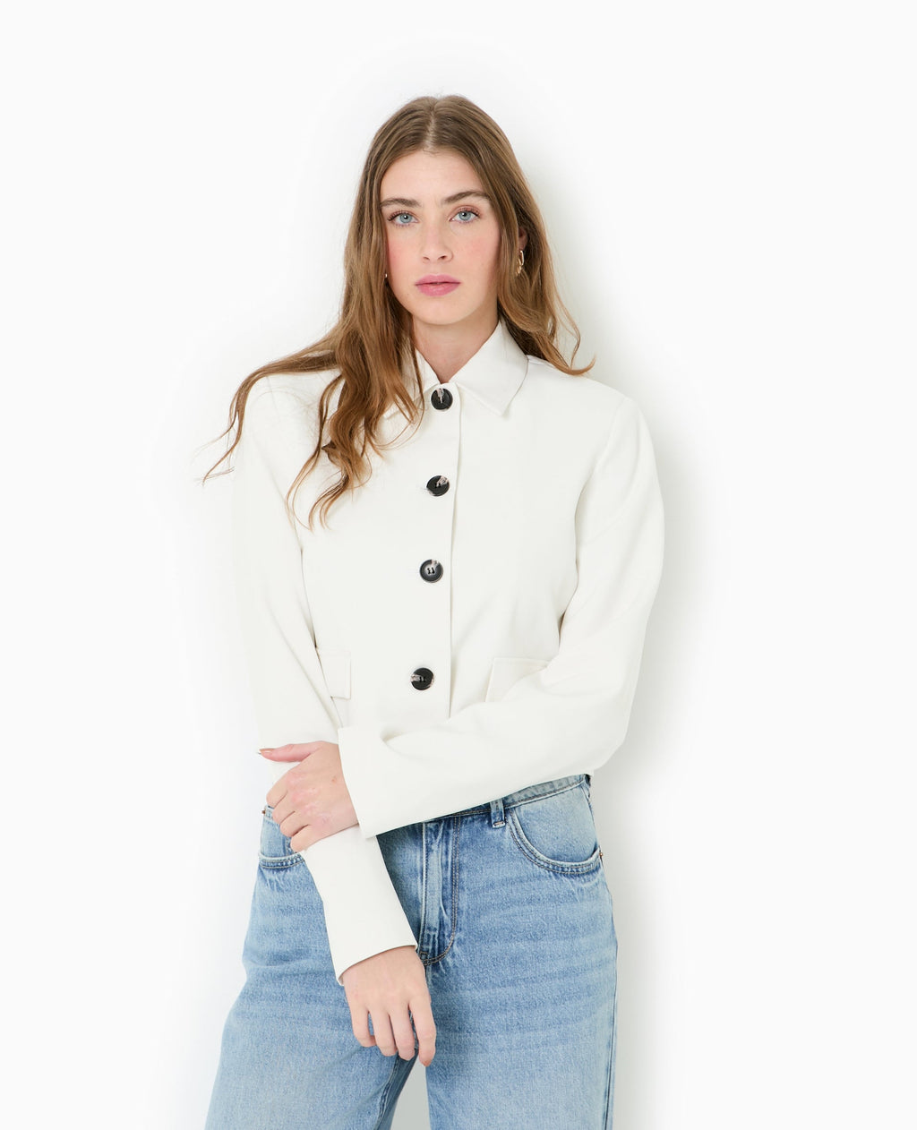 Veste city droite et courte