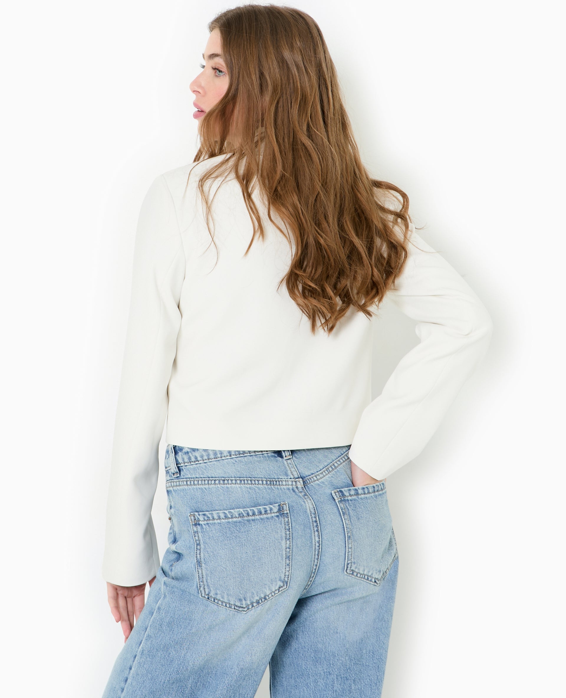 Veste city droite et courte