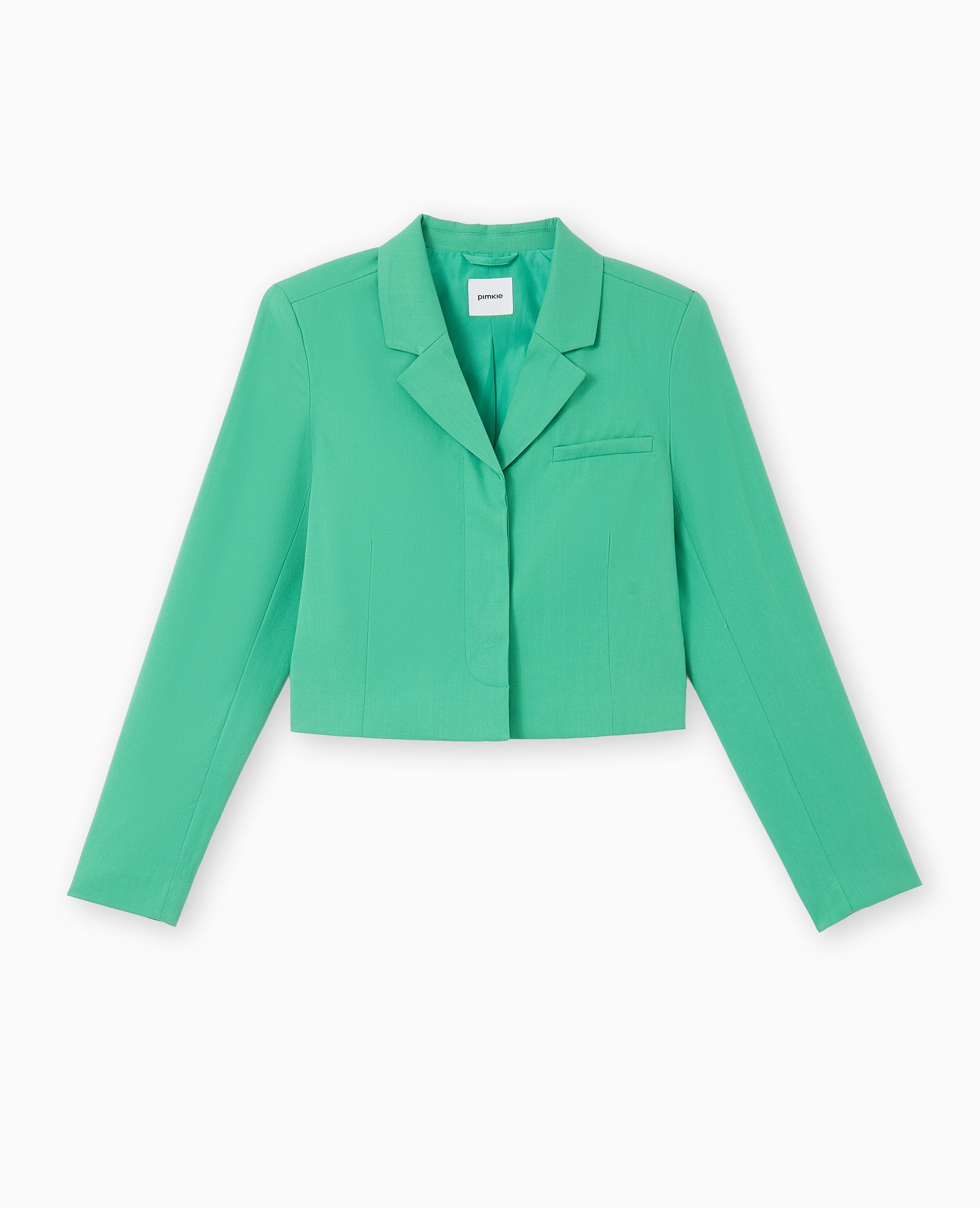 Veste courte avec boutons sous patte