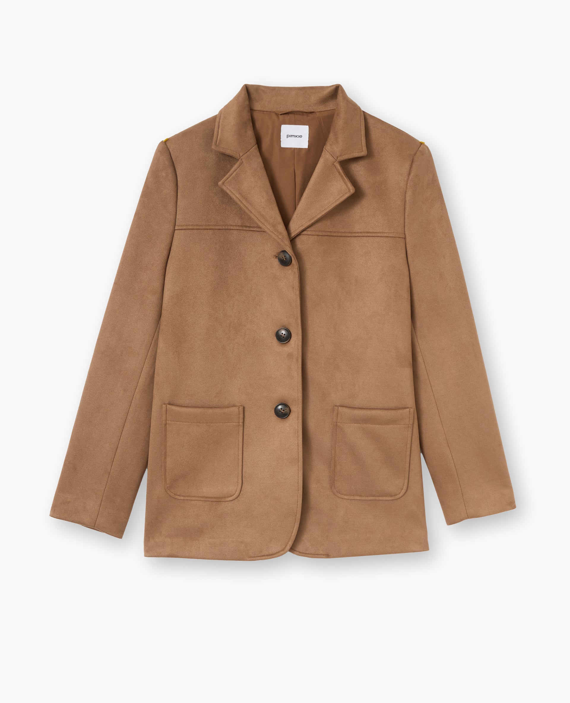 Veste blazer en suédine