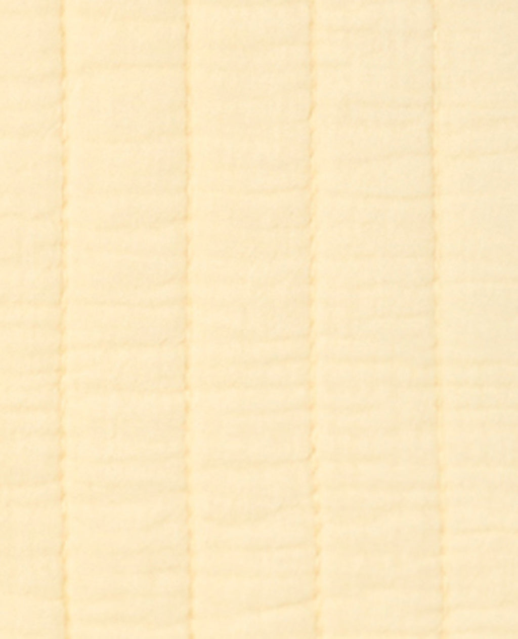 Veste sans manches en gaze de coton matelassée