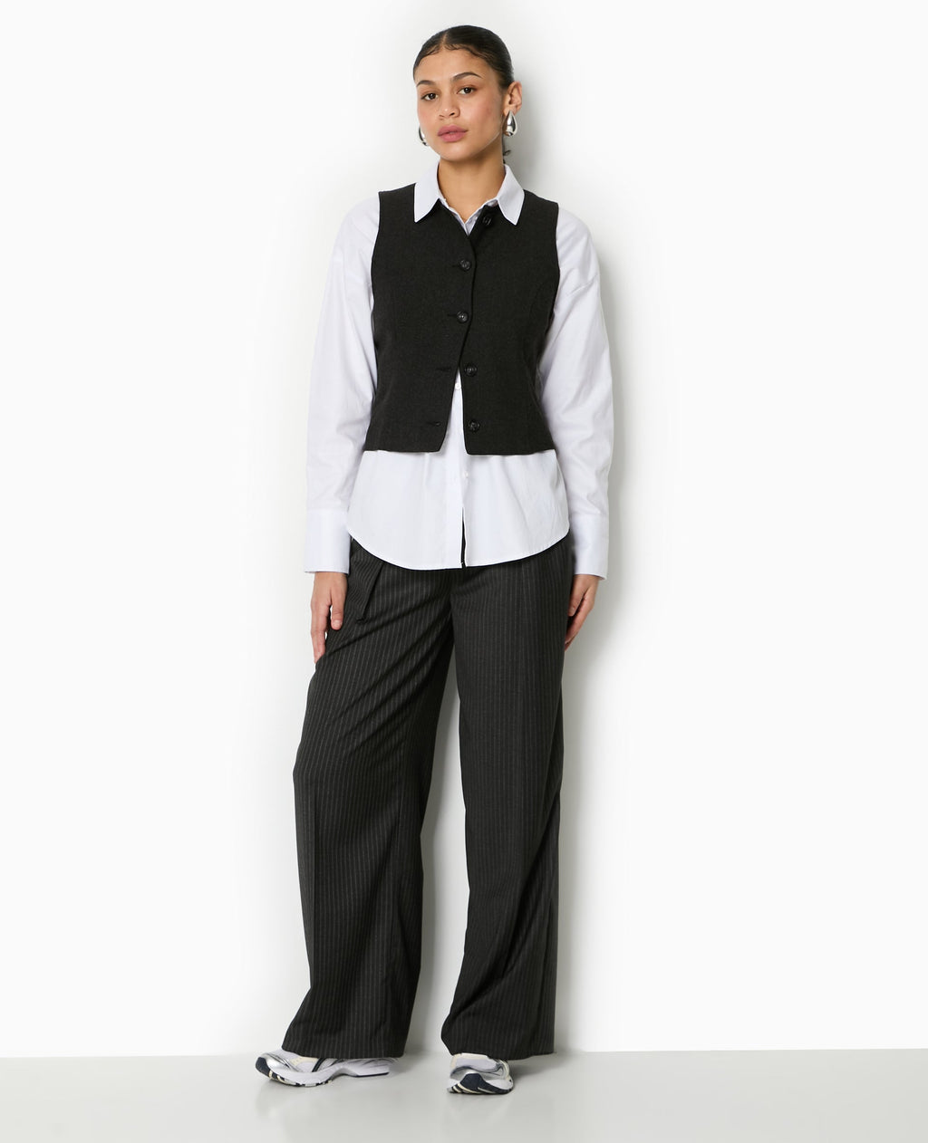 Veste sans manches façon gilet de barman