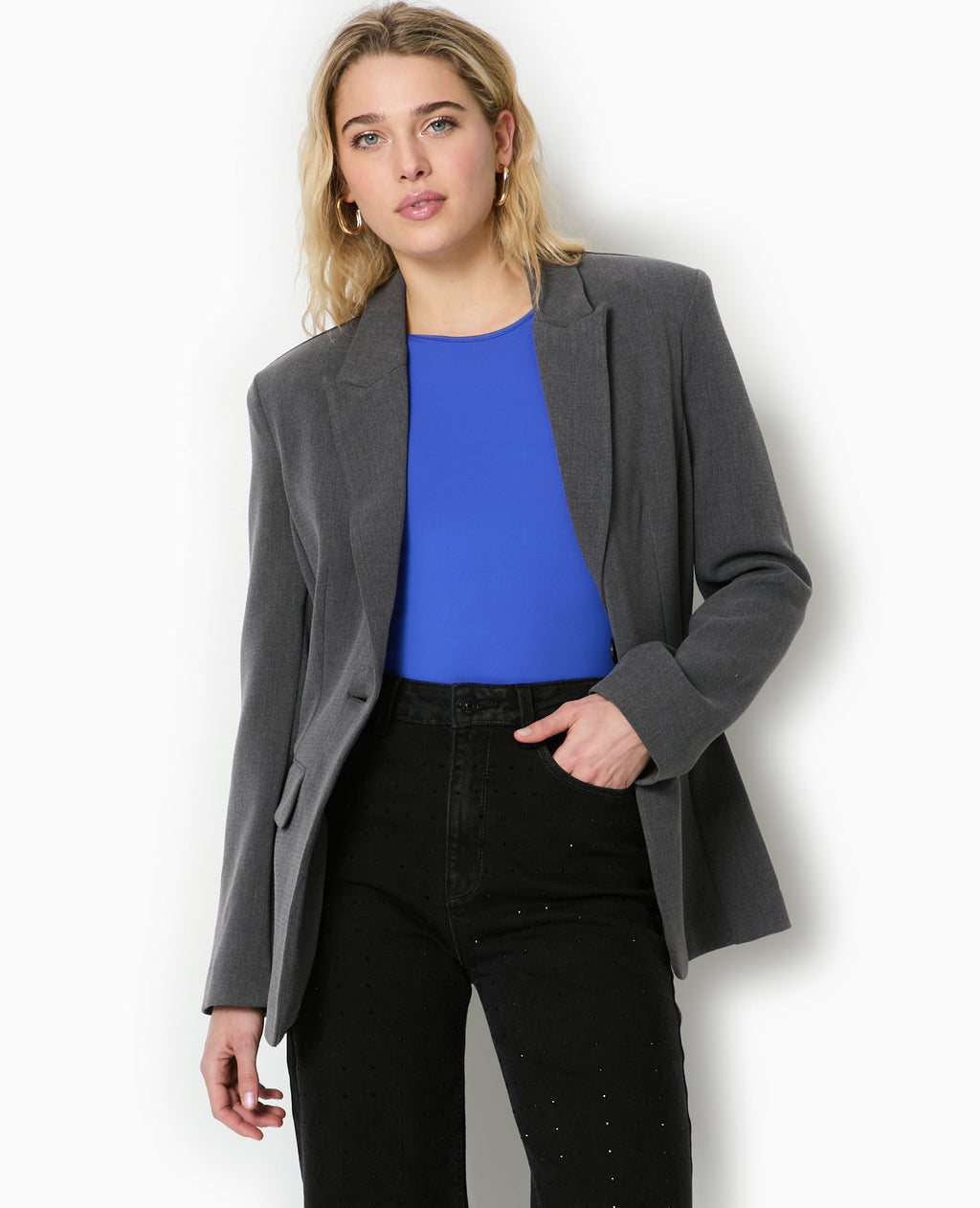 Veste blazer cintrée