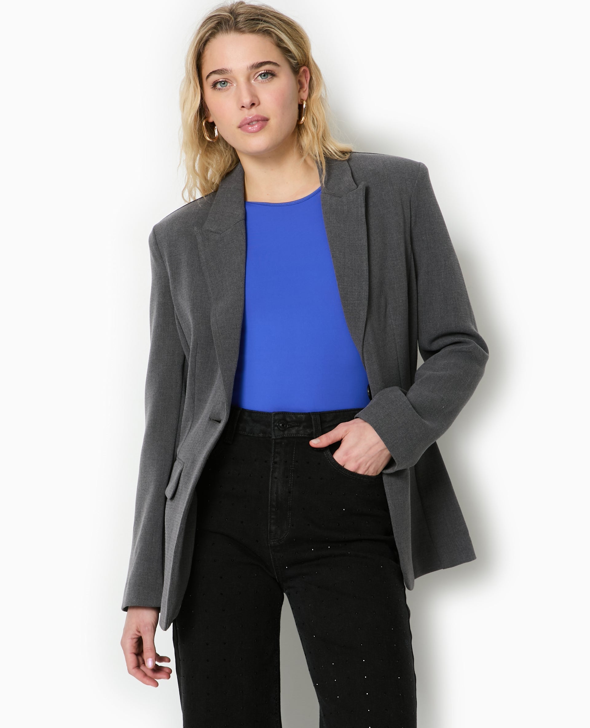 Veste blazer cintrée