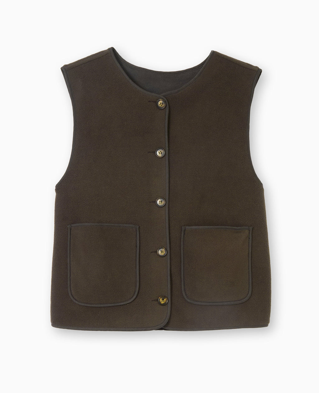 Veste sans manches en polaire
