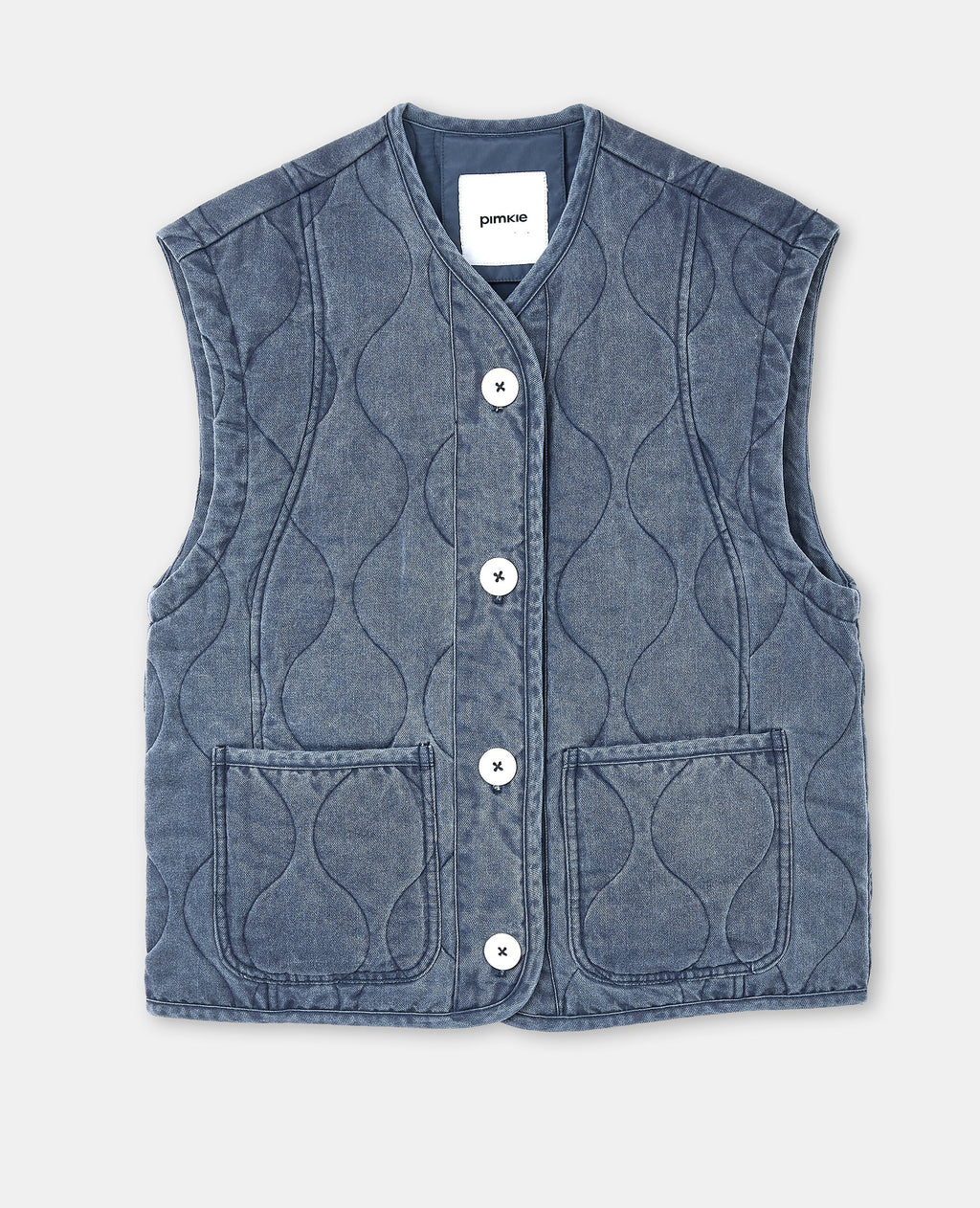 Veste sans manches matelassée