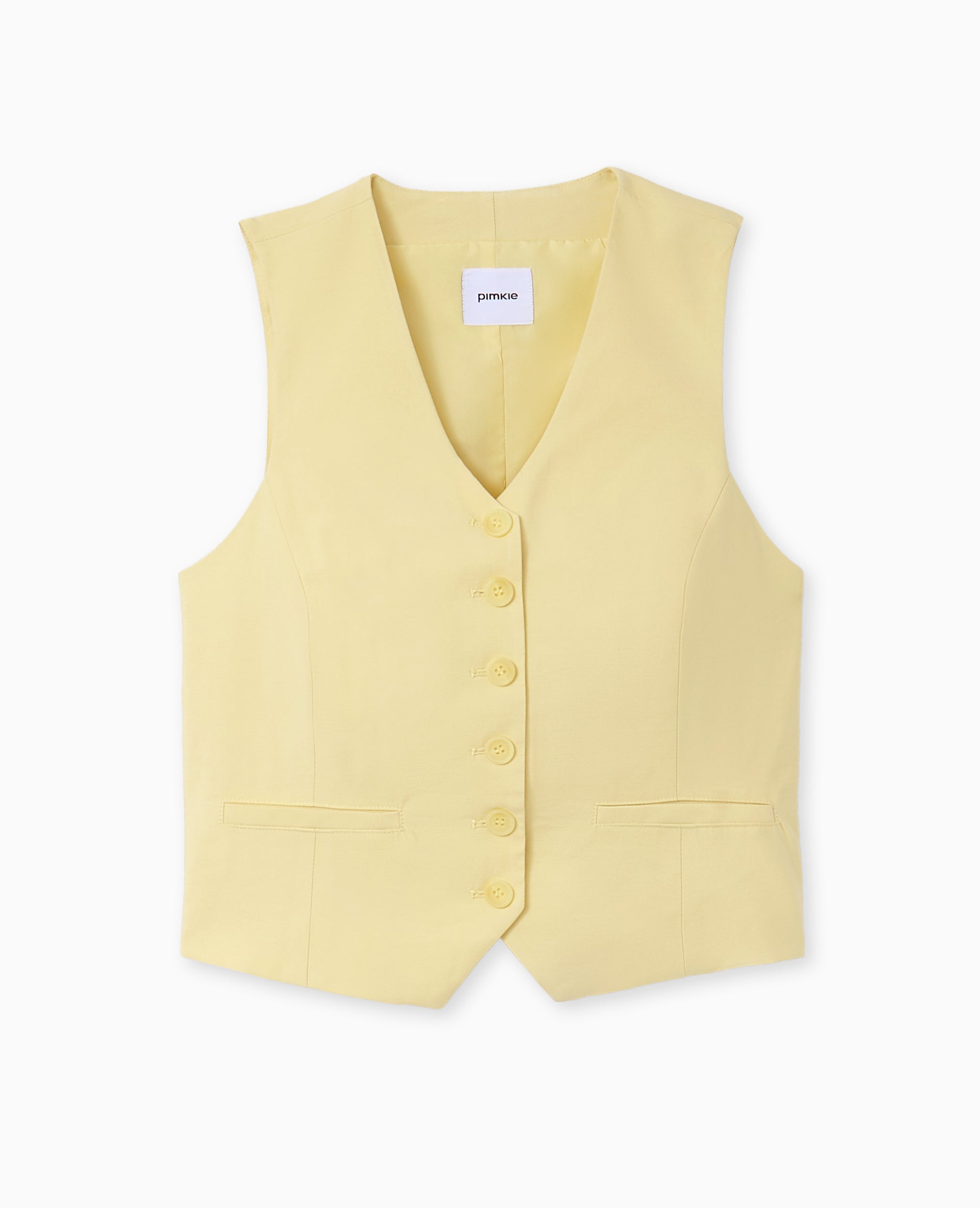 Gilet barman en tissu fluide