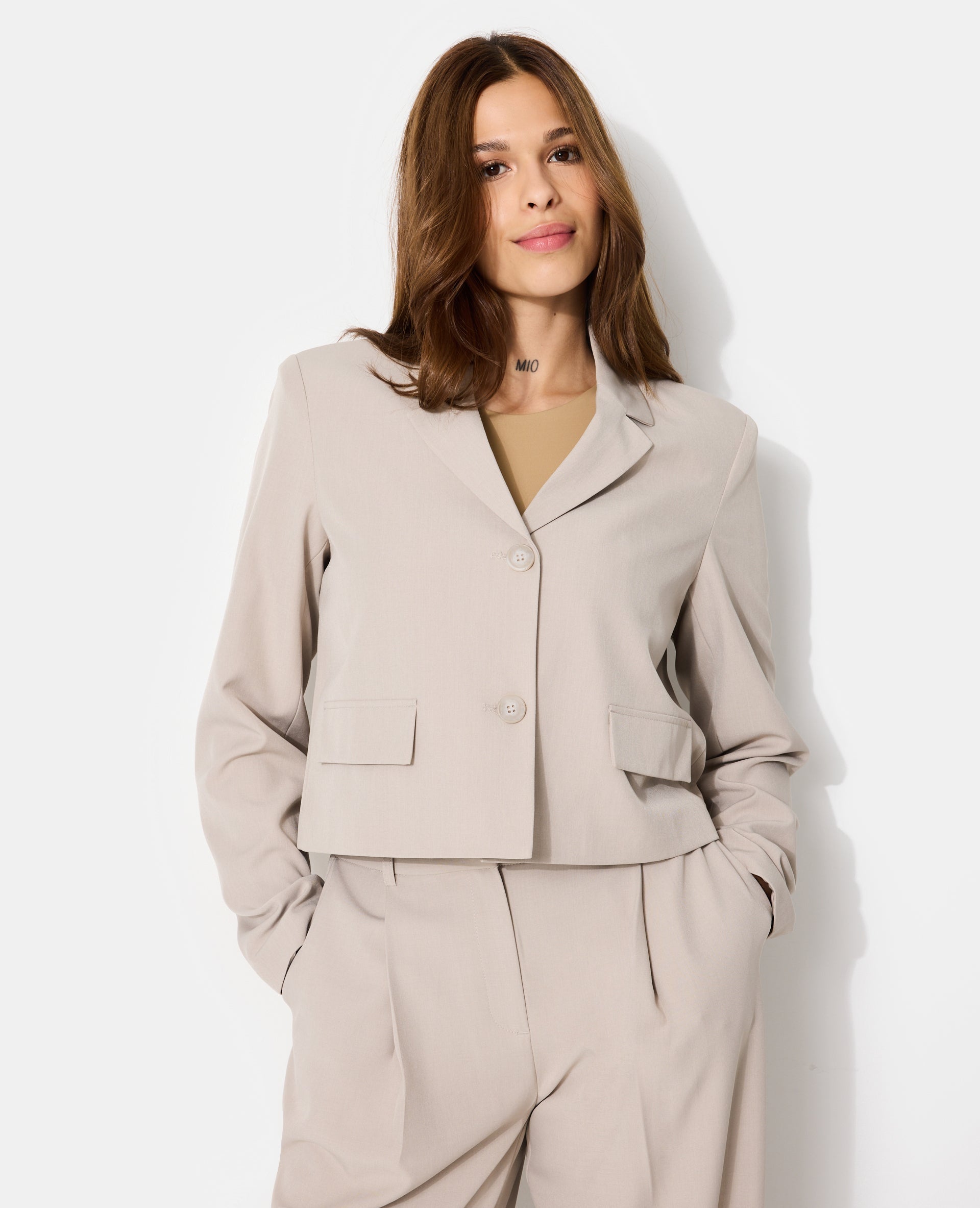 Veste blazer courte