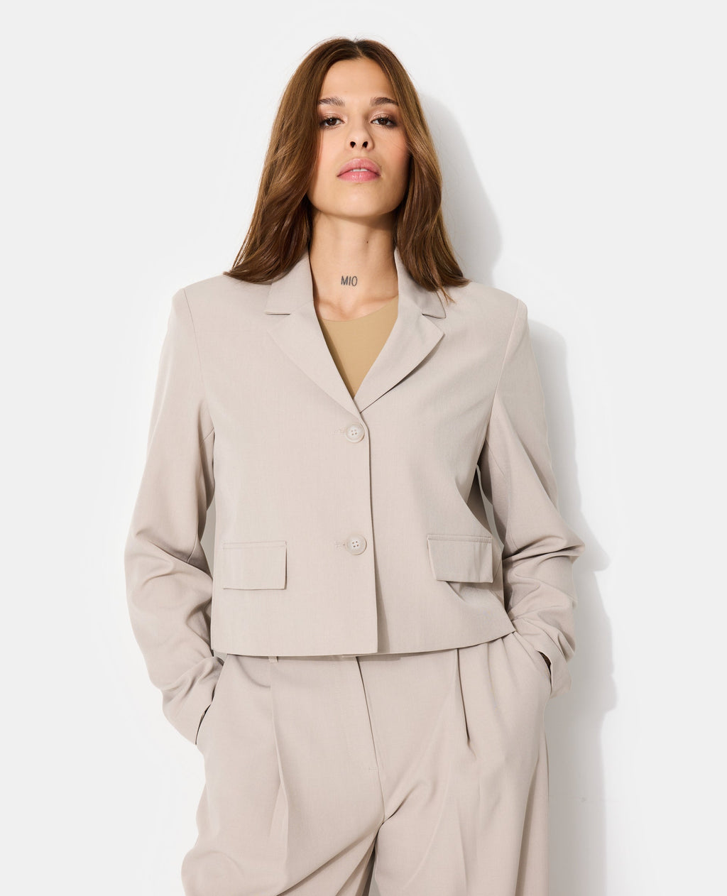 Veste blazer courte
