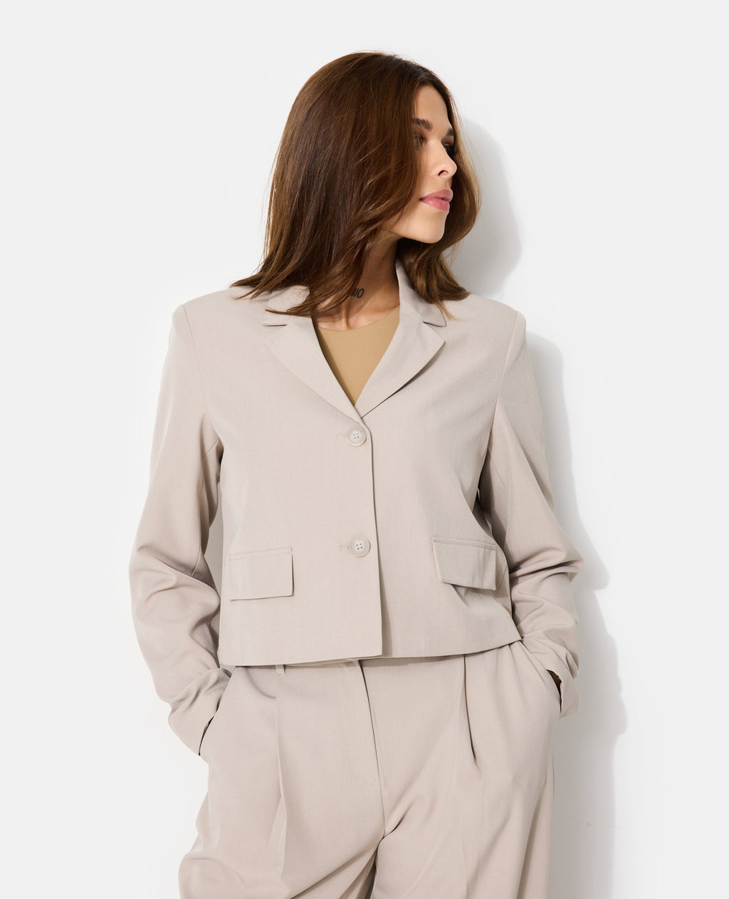 Veste blazer courte