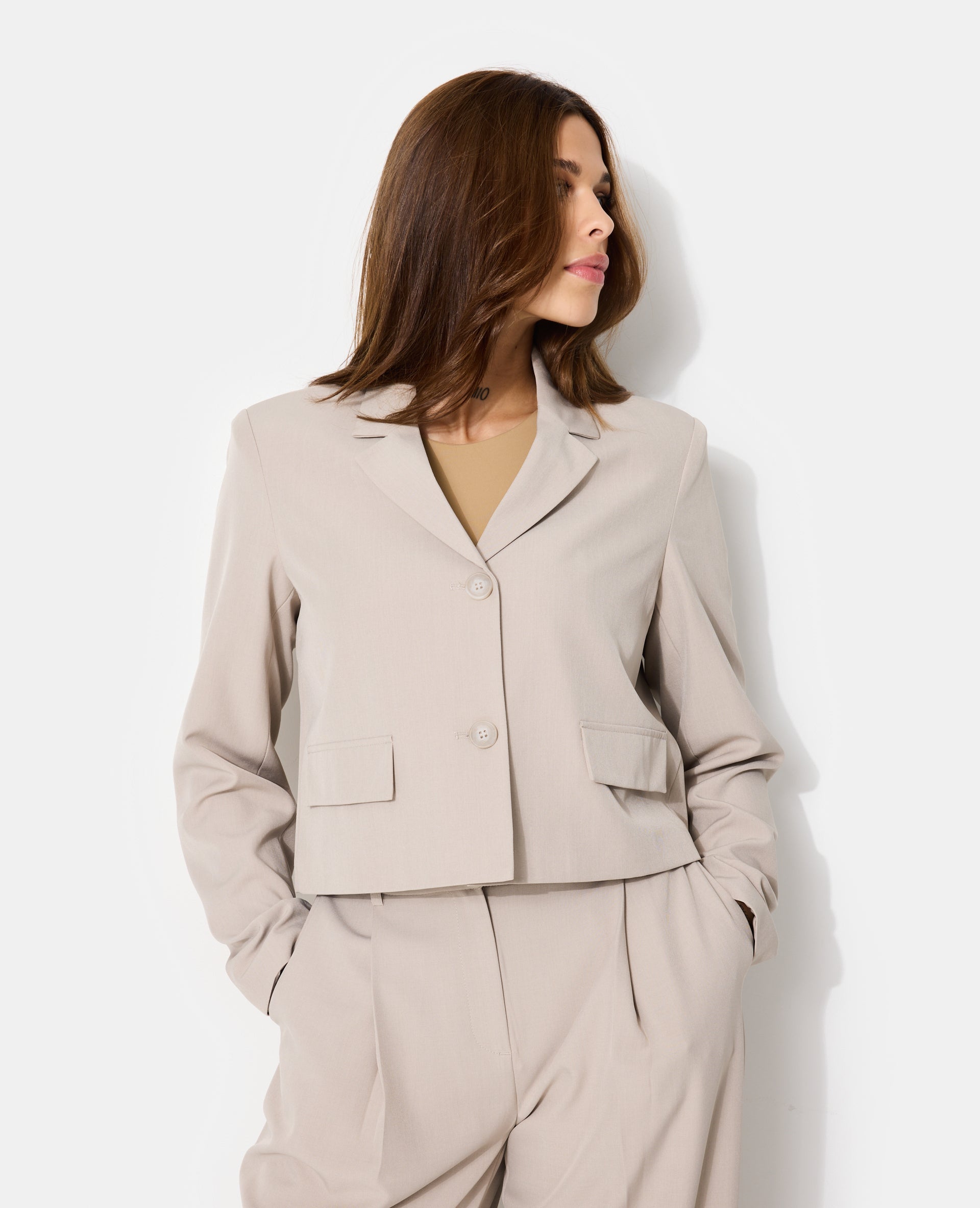 Veste blazer courte