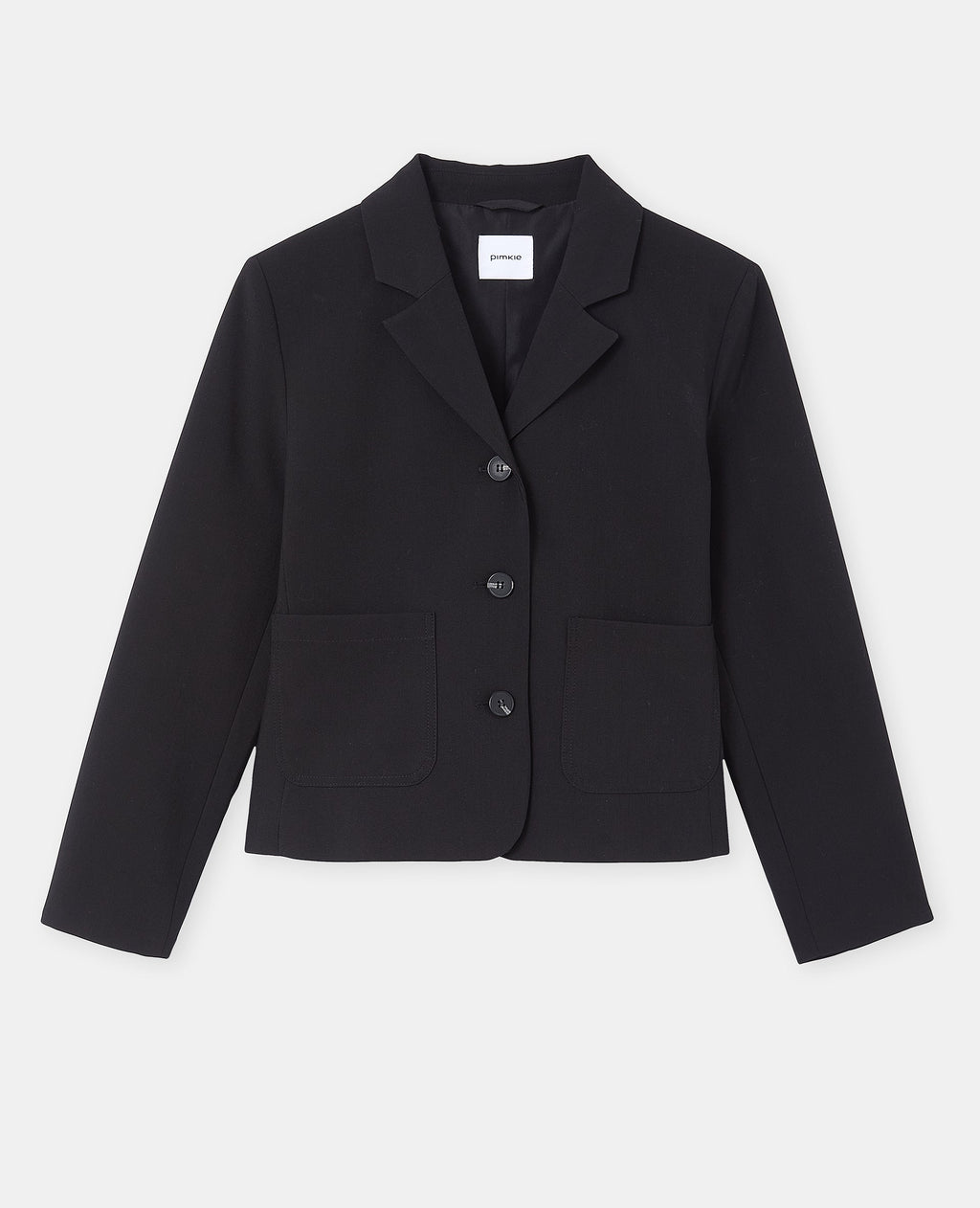 Veste blazer avec poches plaquées