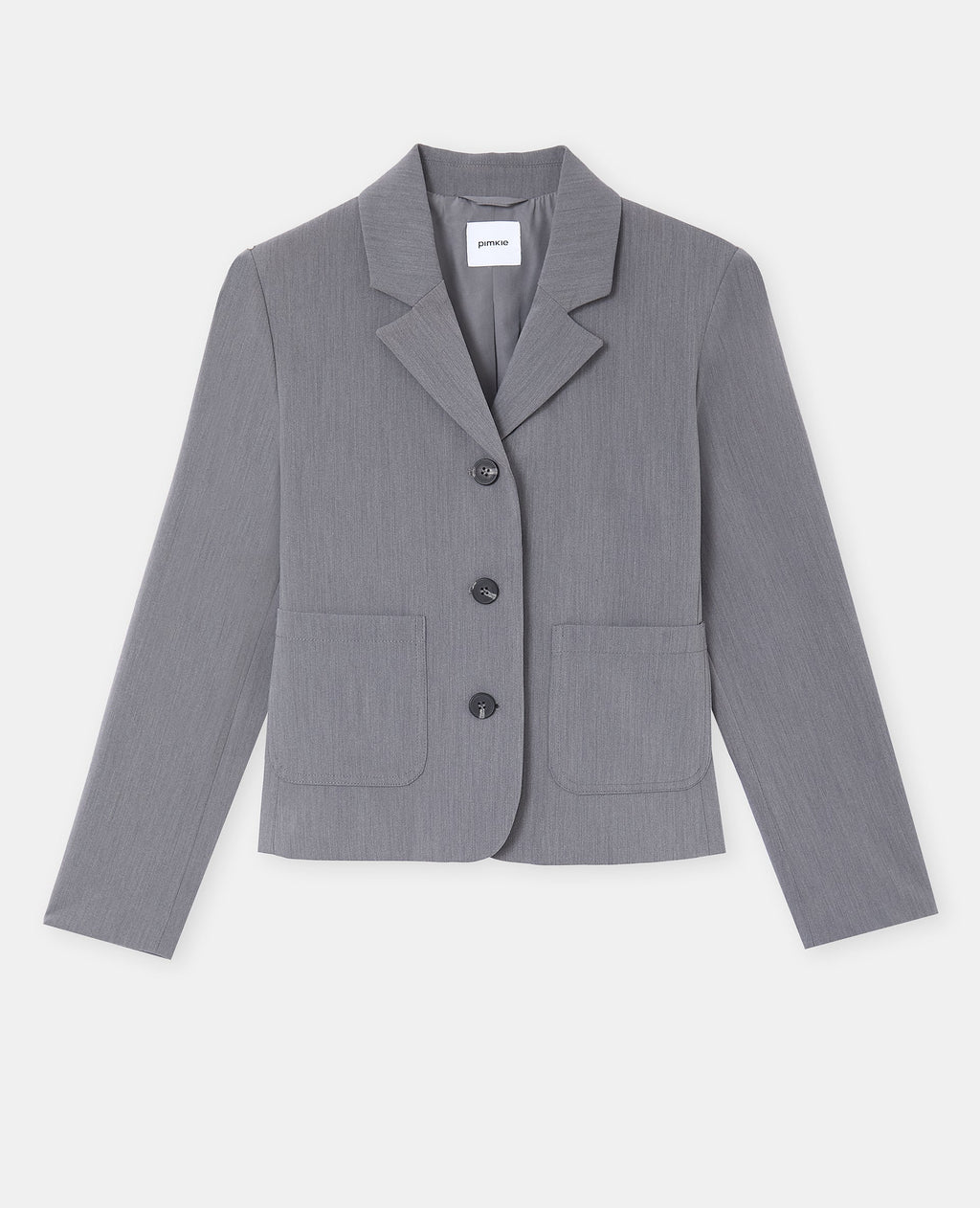 Veste blazer avec poches plaquées