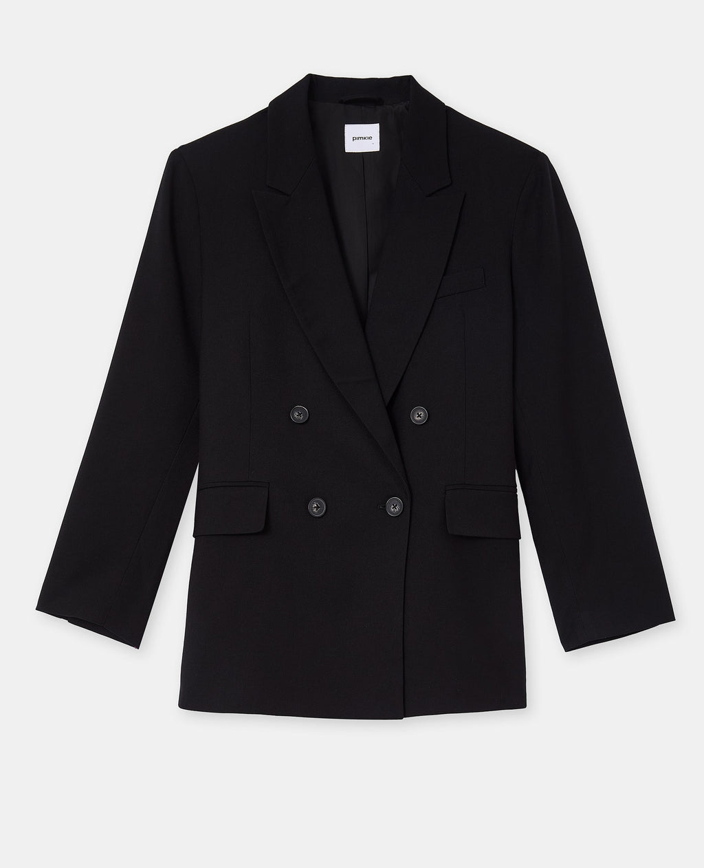 Veste blazer oversize avec double boutonnage