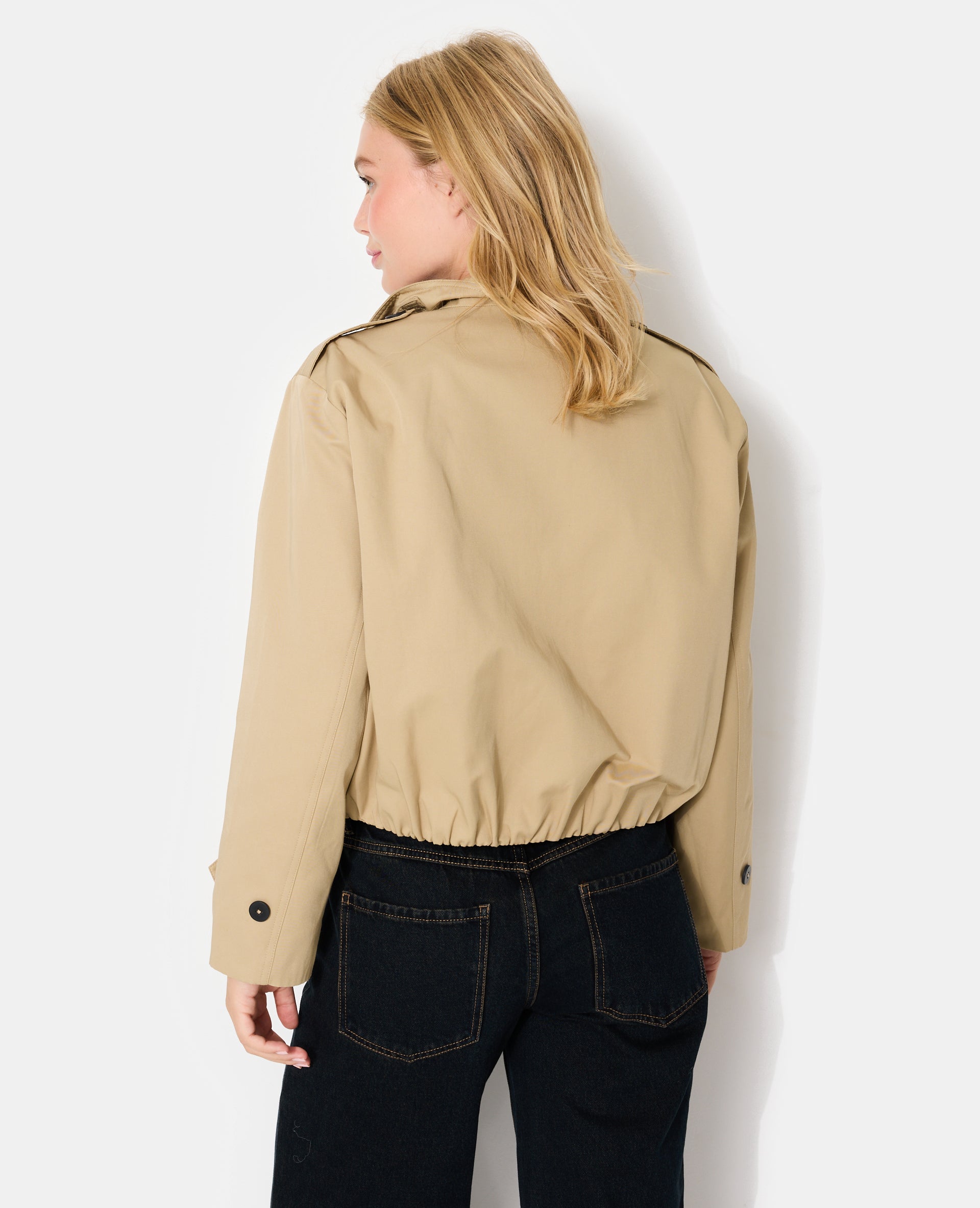 Blouson façon trench