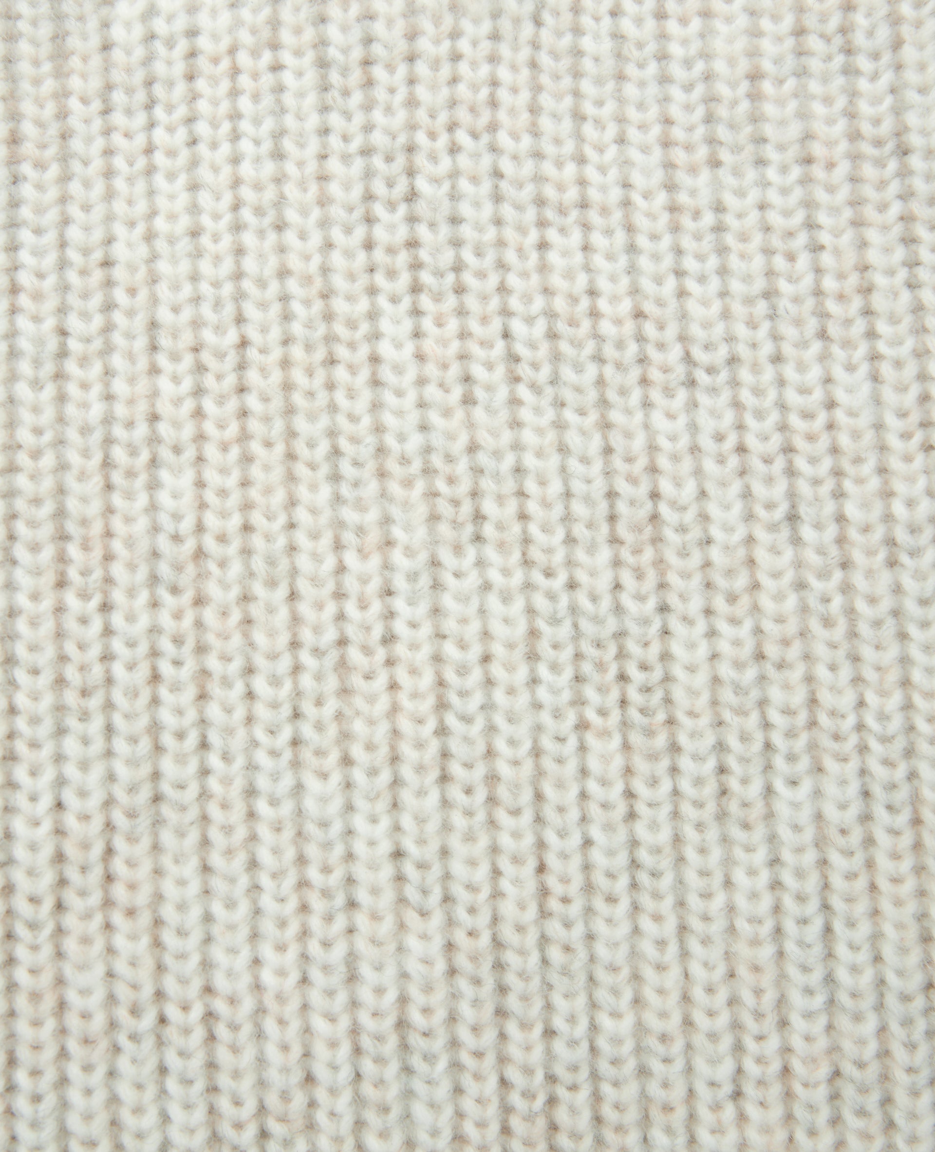 Pull grosse maille avec col boutonné