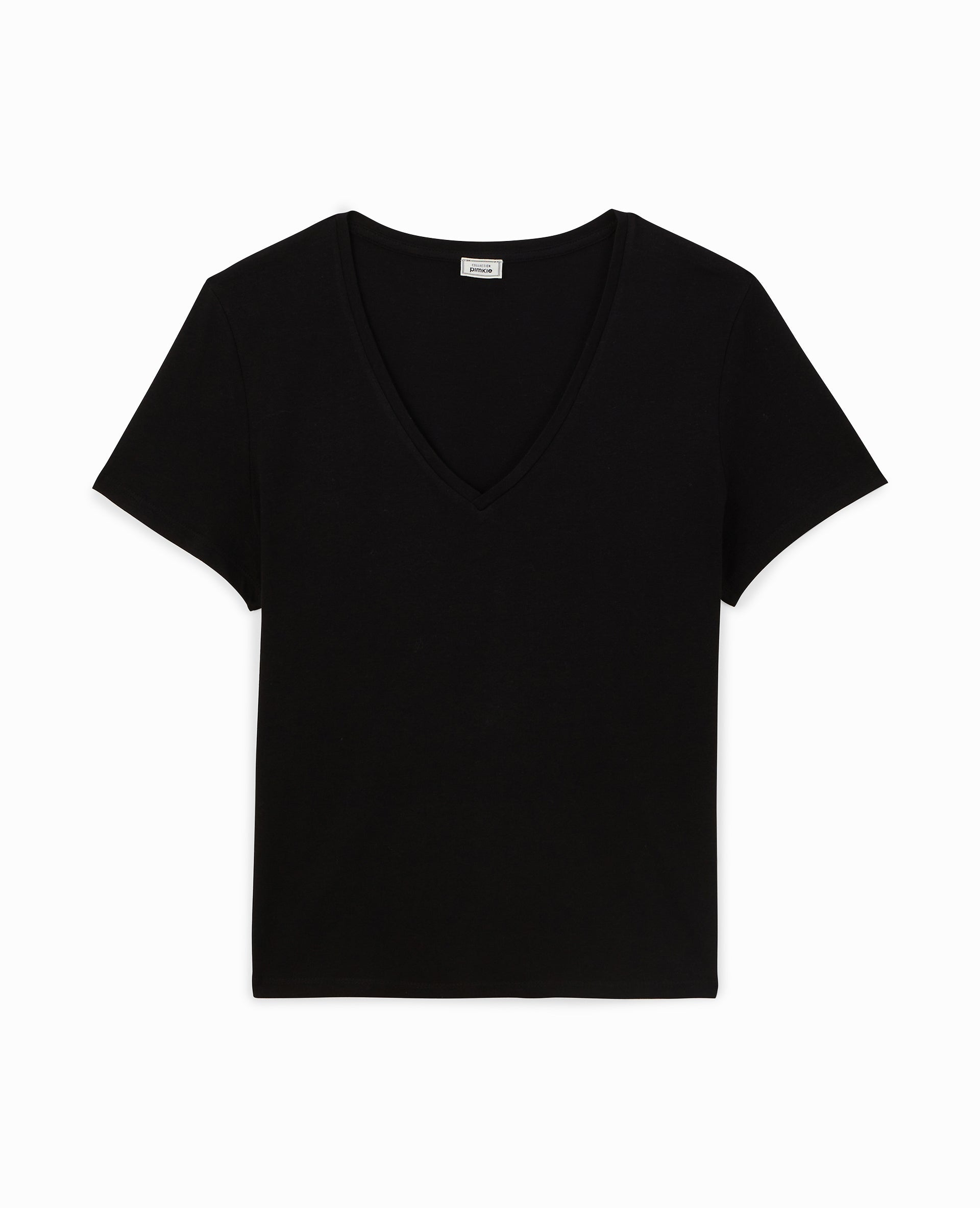 T-shirt oversize col V