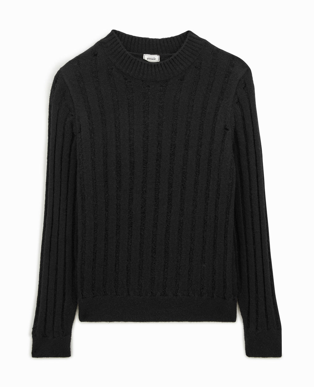 Pull en maille effet trashé