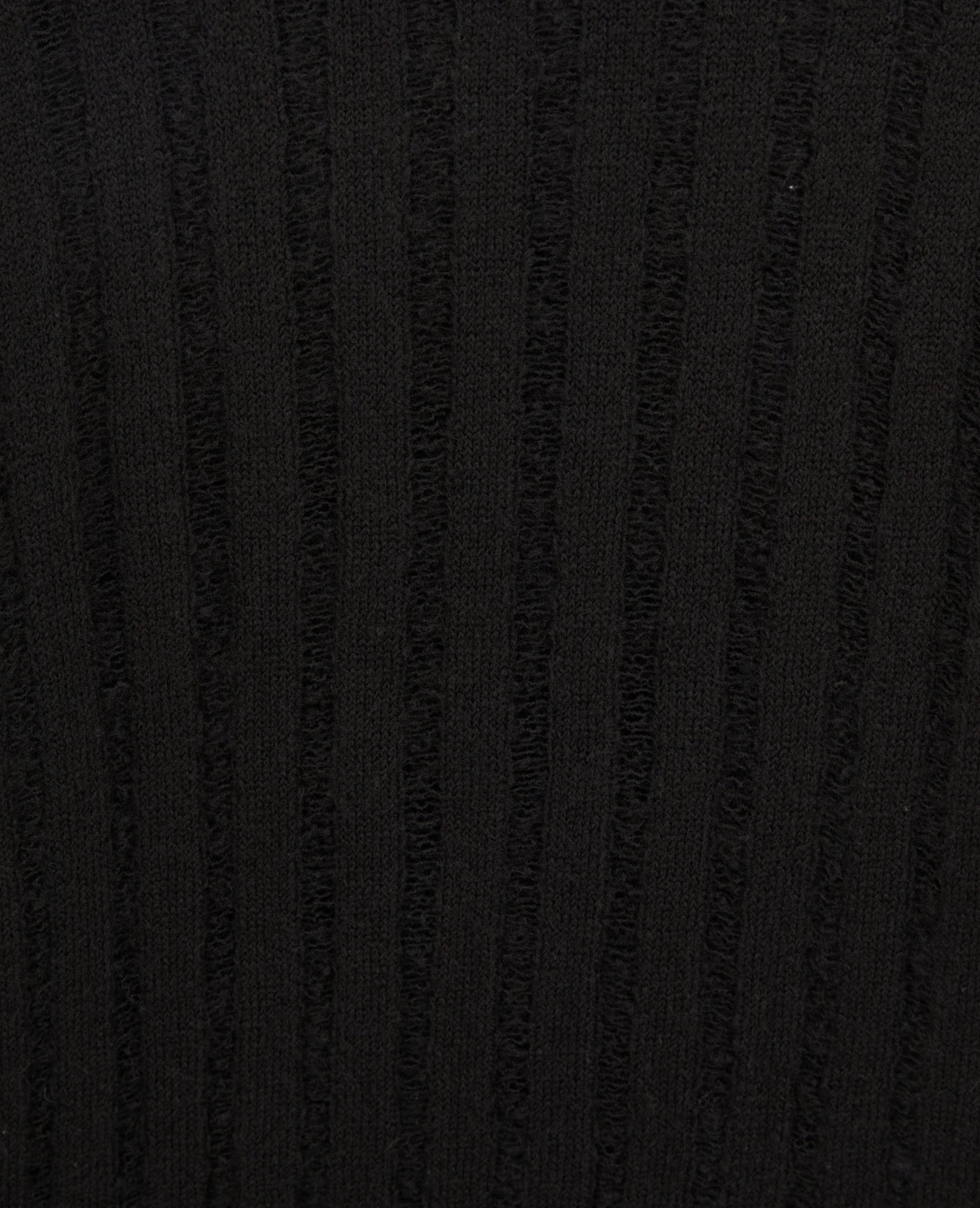 Pull en maille effet trashé