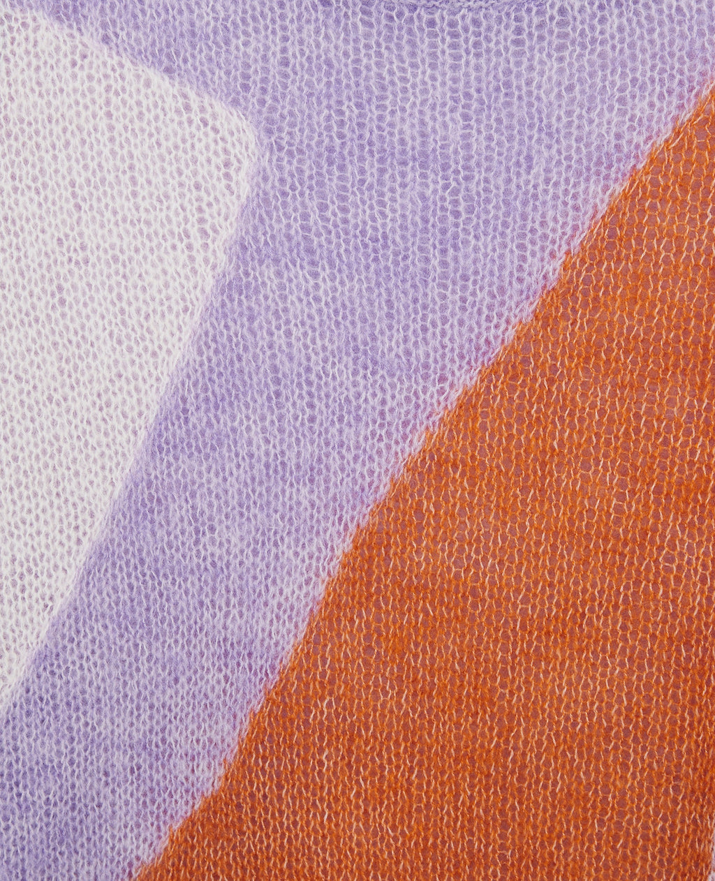 Pull en maille légère colorblock