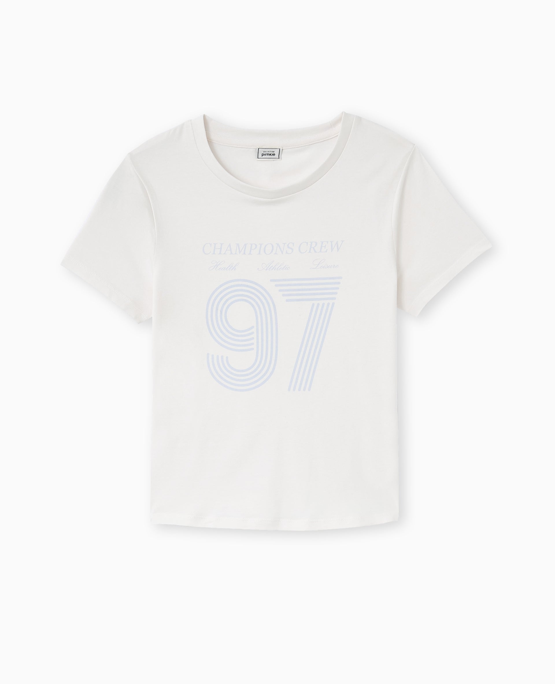 T-shirt ajusté avec print devant