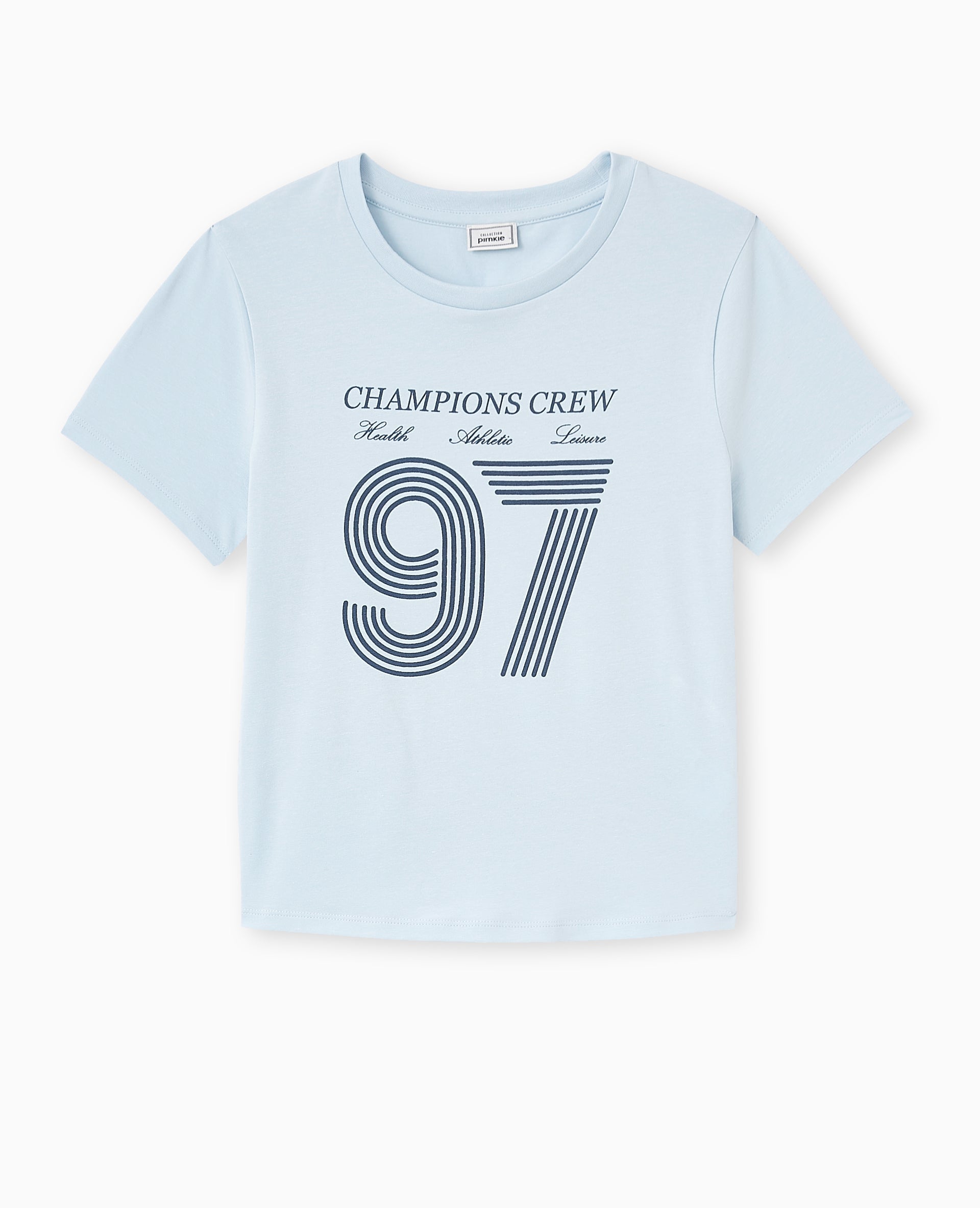 T-shirt ajusté avec print devant
