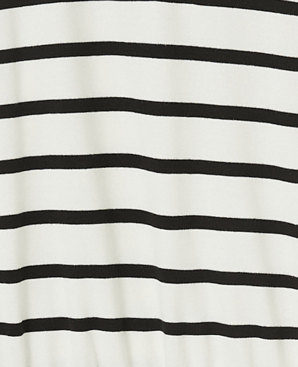 Polo rayé avec base élastiquée