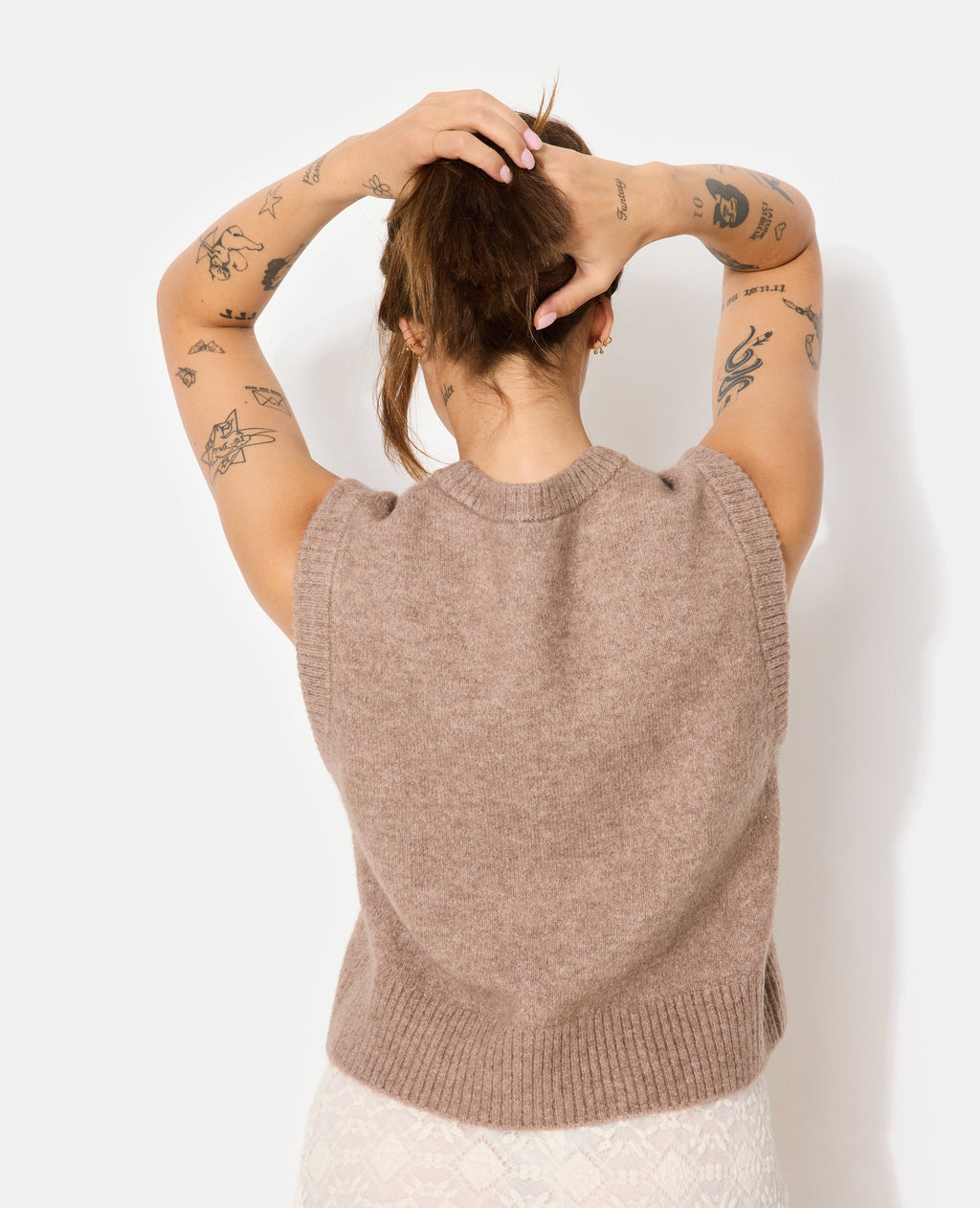 Pull sans manches