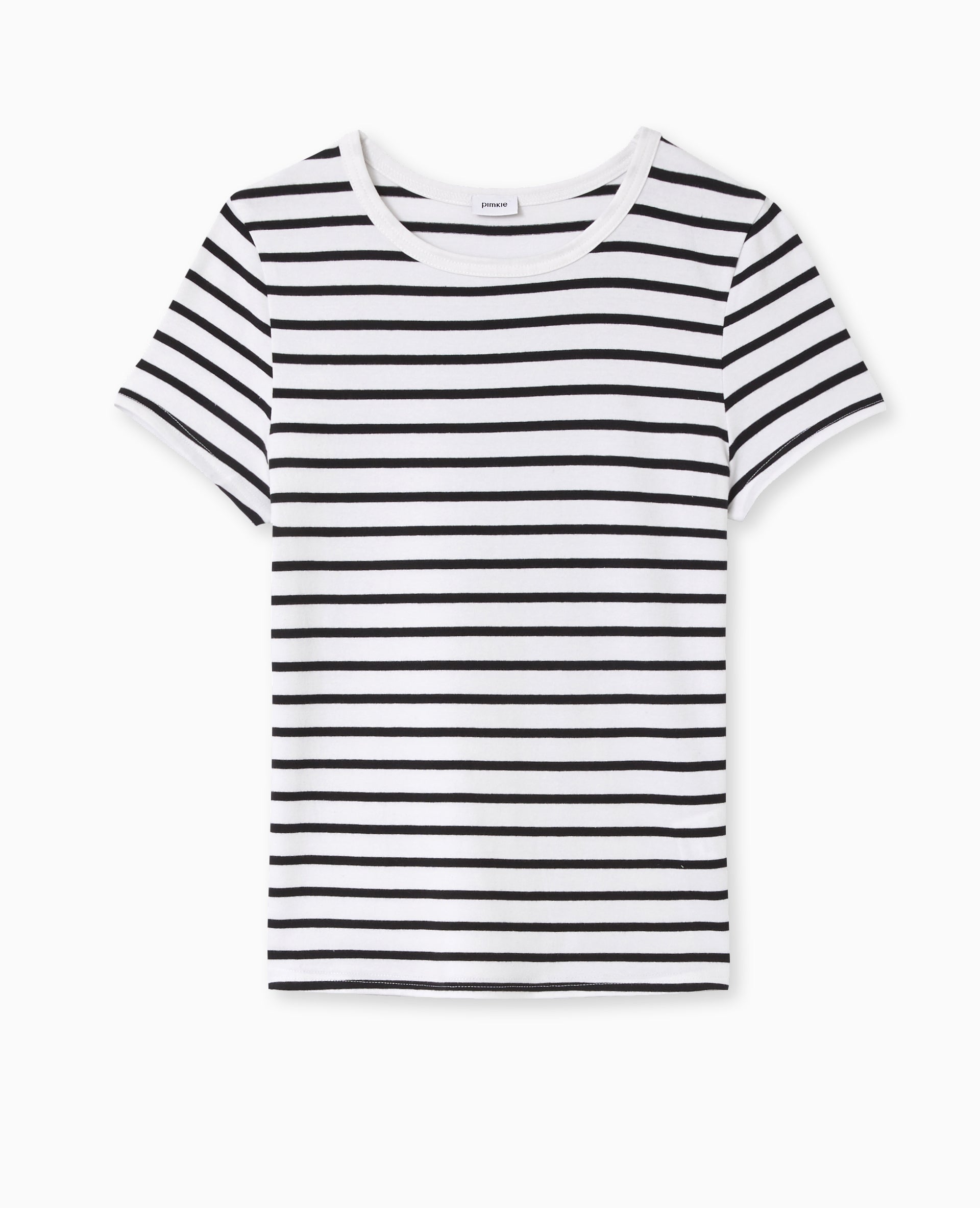 T-shirt ajusté rayé