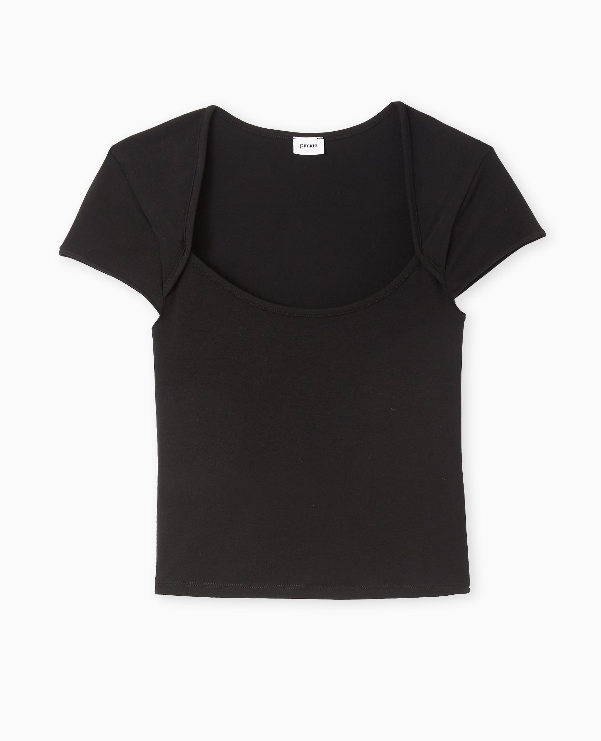 Top avec encolure dégagée
