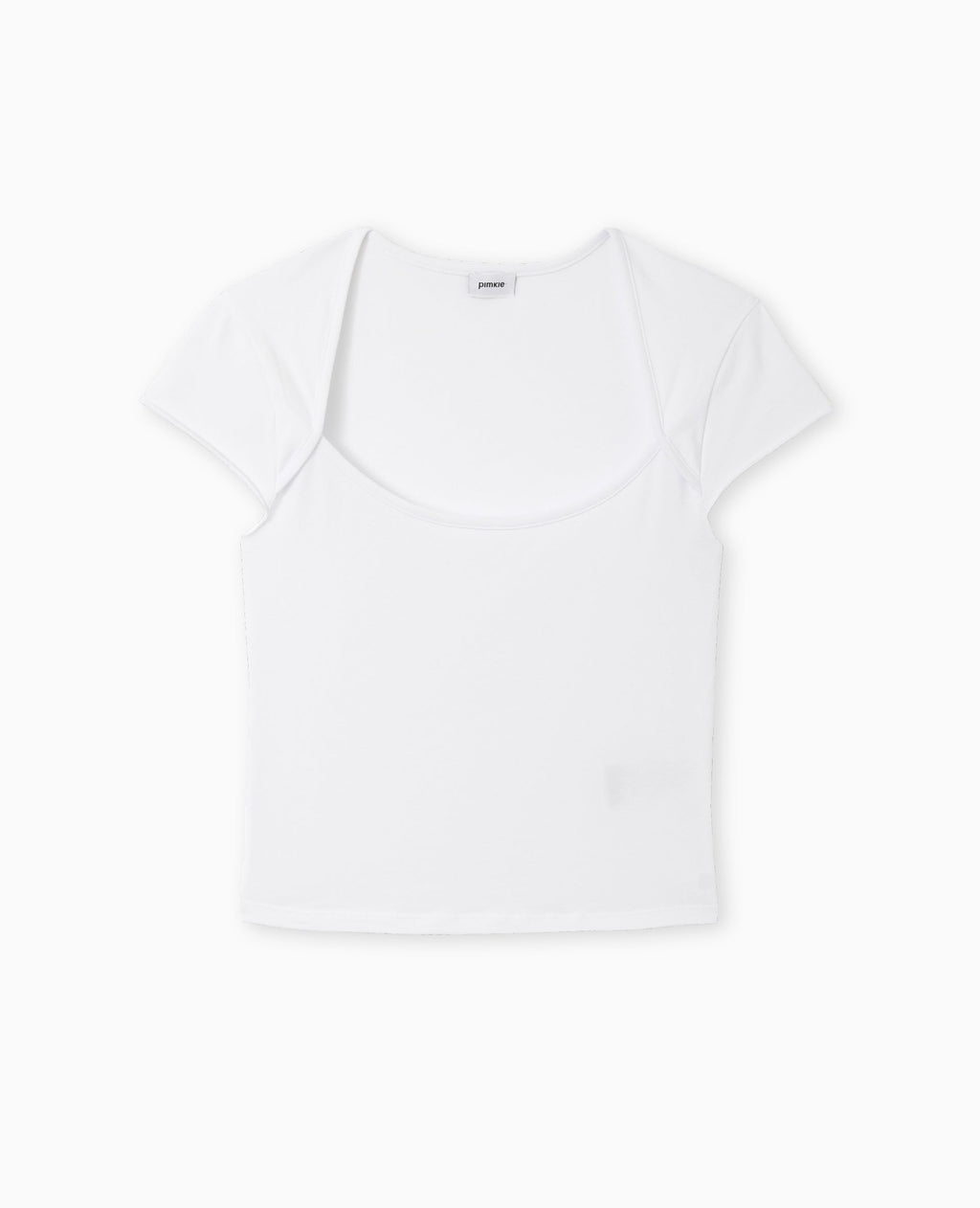 Top avec encolure dégagée