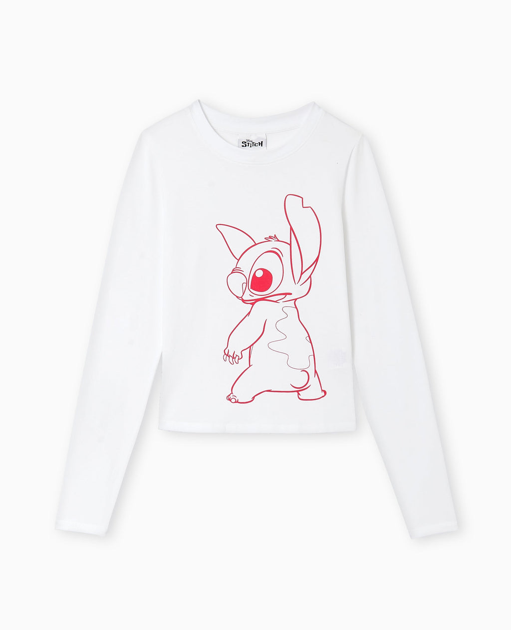 T-shirt manches longues avec print STITCH