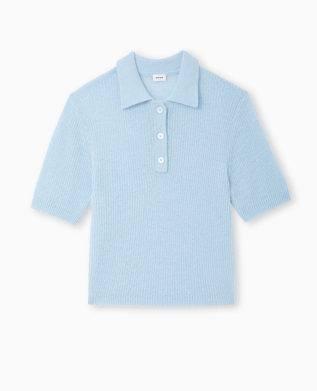 Pull col polo en maille légère