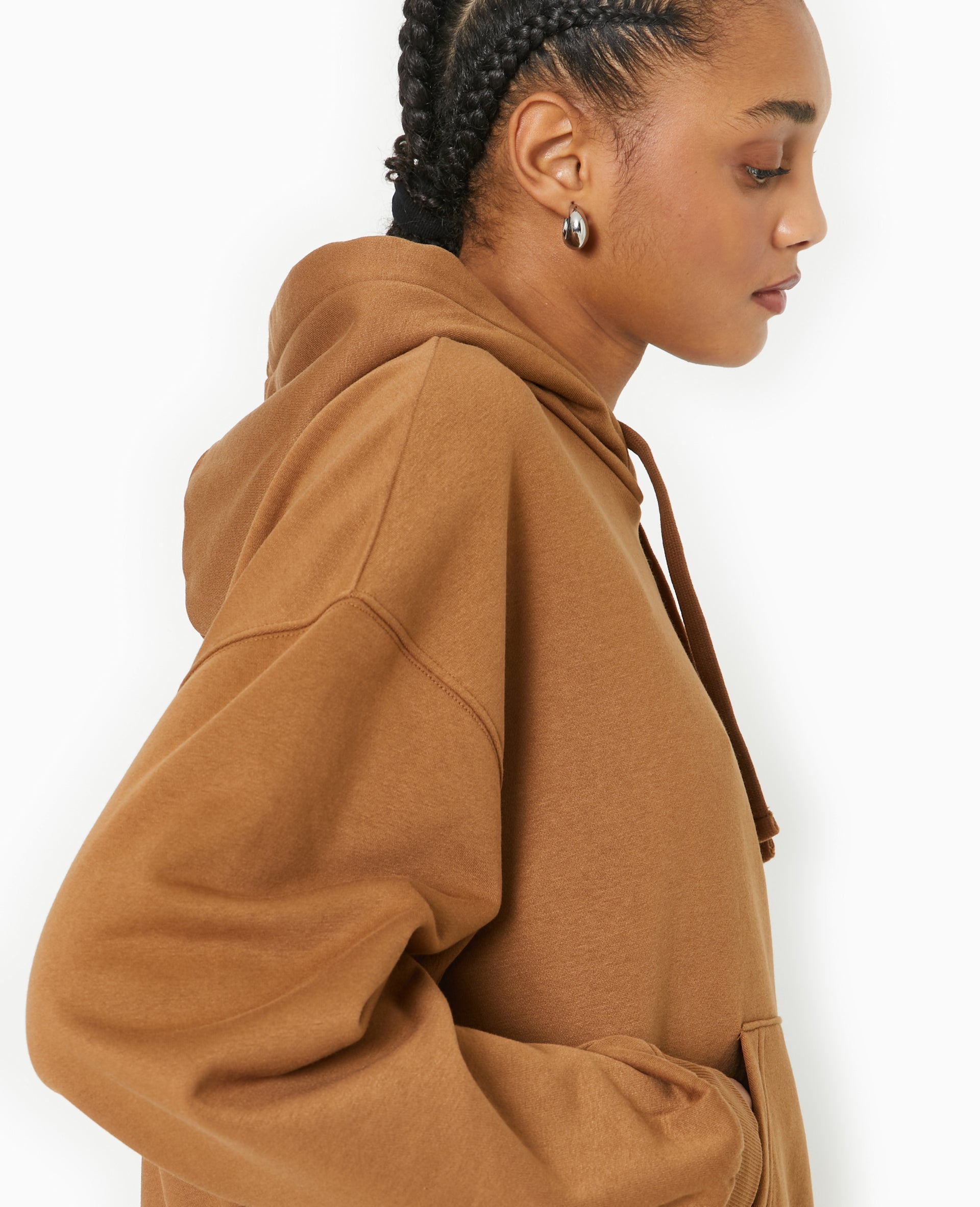 Sweat capuche avec poche devant