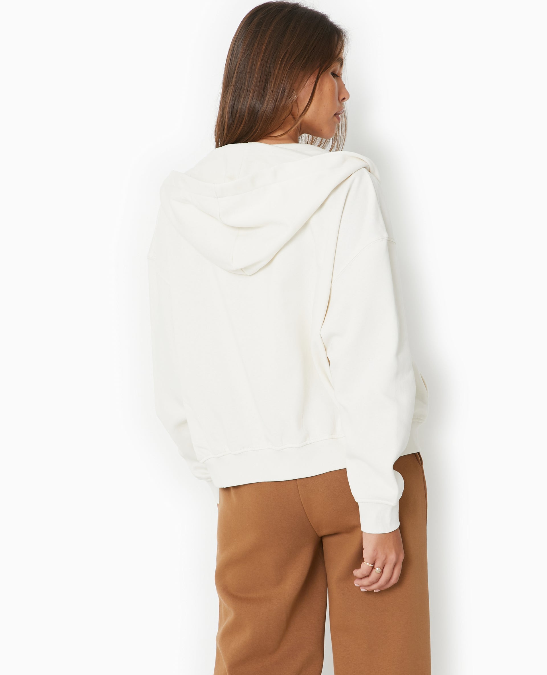 Sweat zippé avec capuche