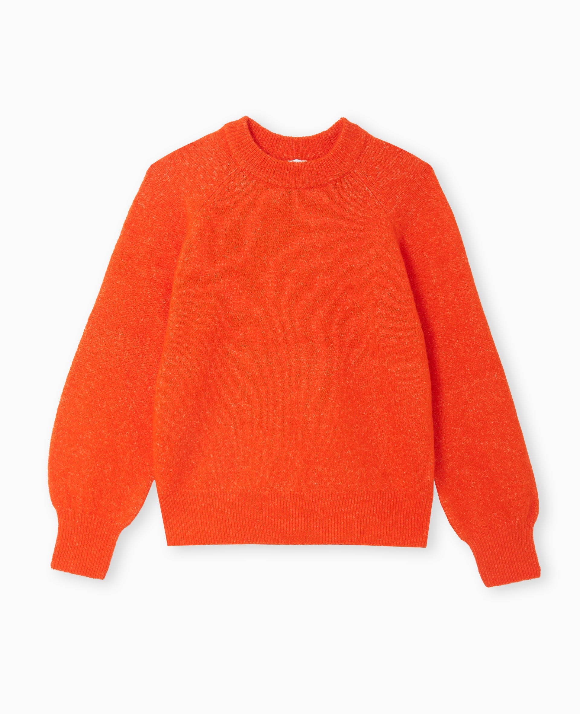 Pull oversize col rond manches raglan
