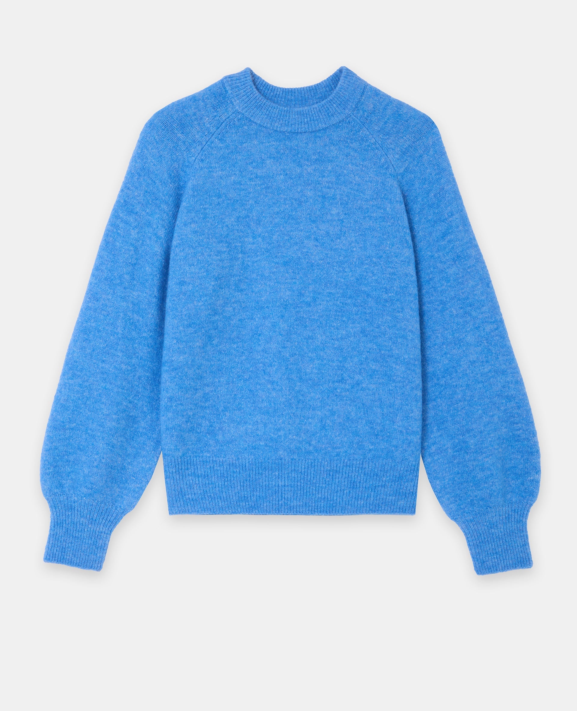 Pull oversize col rond manches raglan