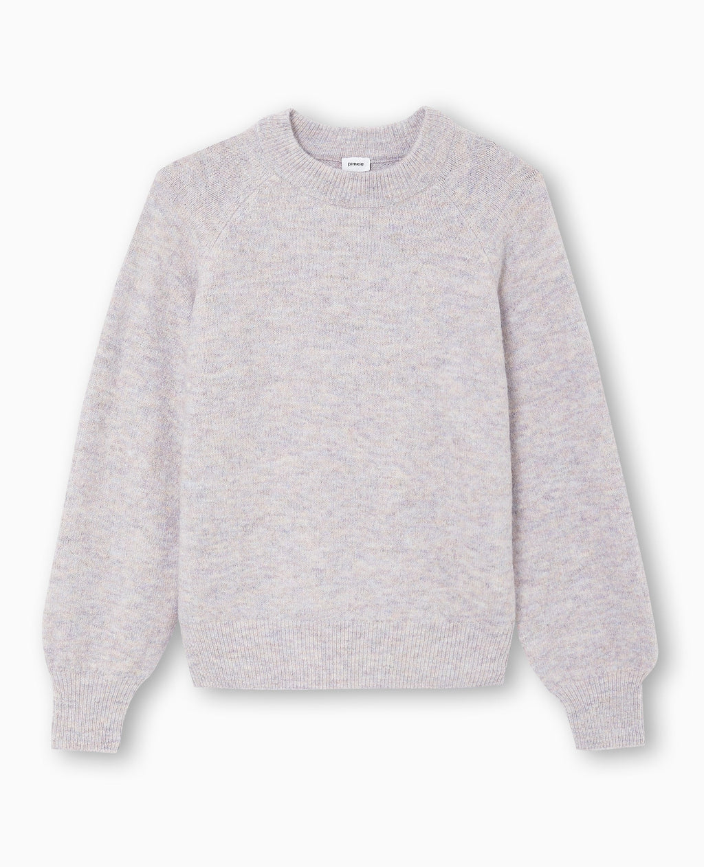 Pull oversize col rond manches raglans