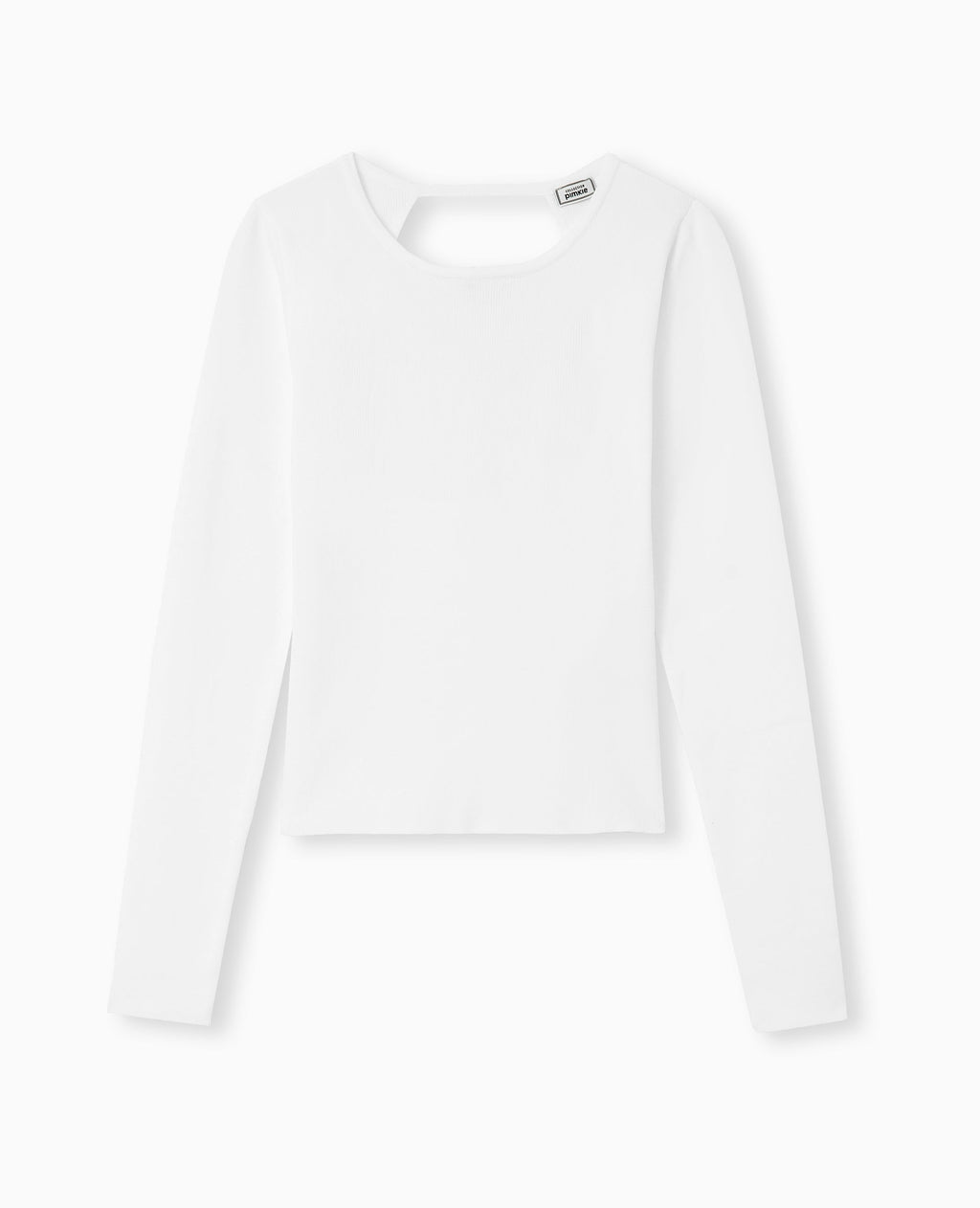 Pull fin avec dos-nu