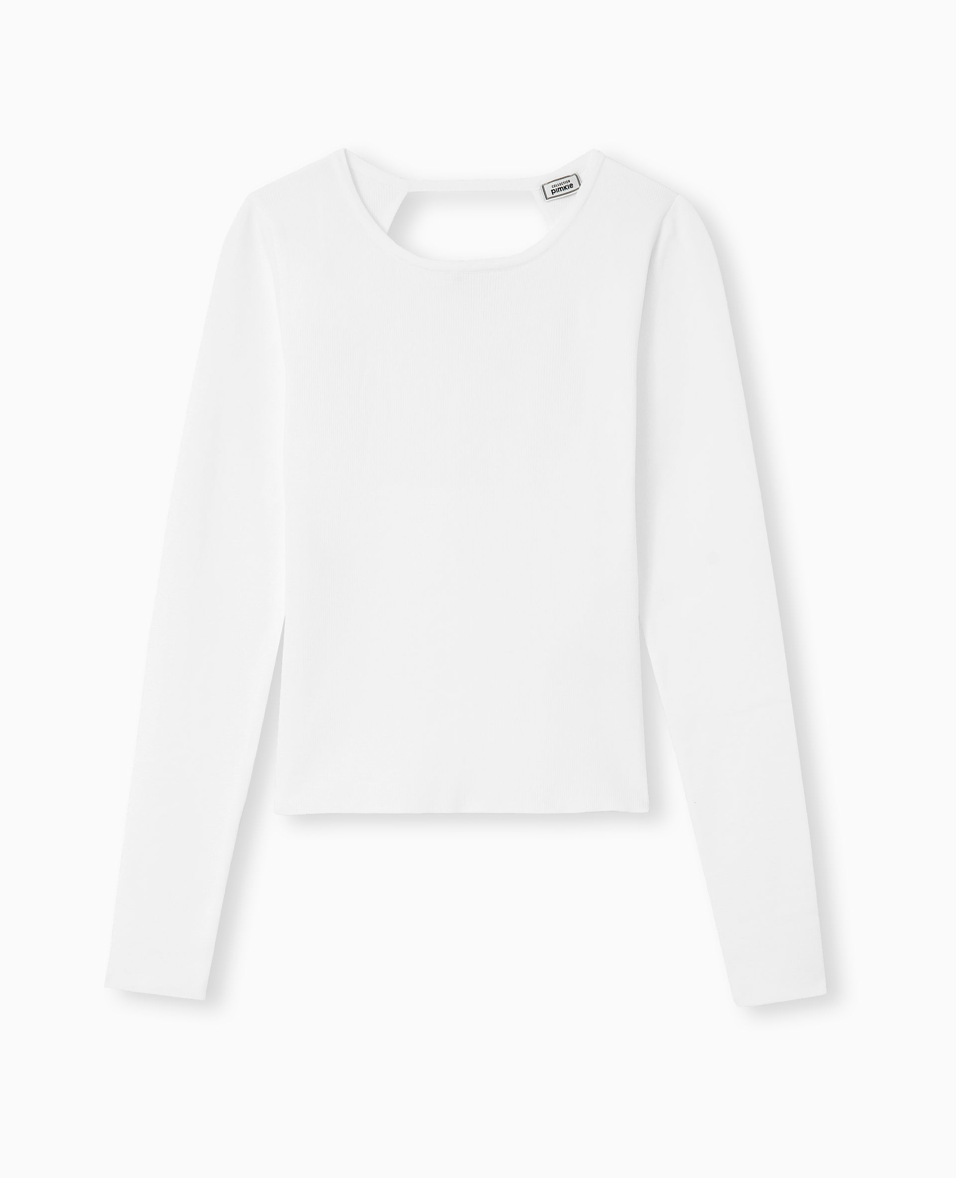 Pull fin avec dos-nu
