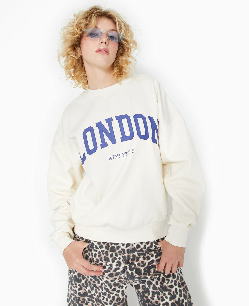 Sweat oversize avec print LONDON