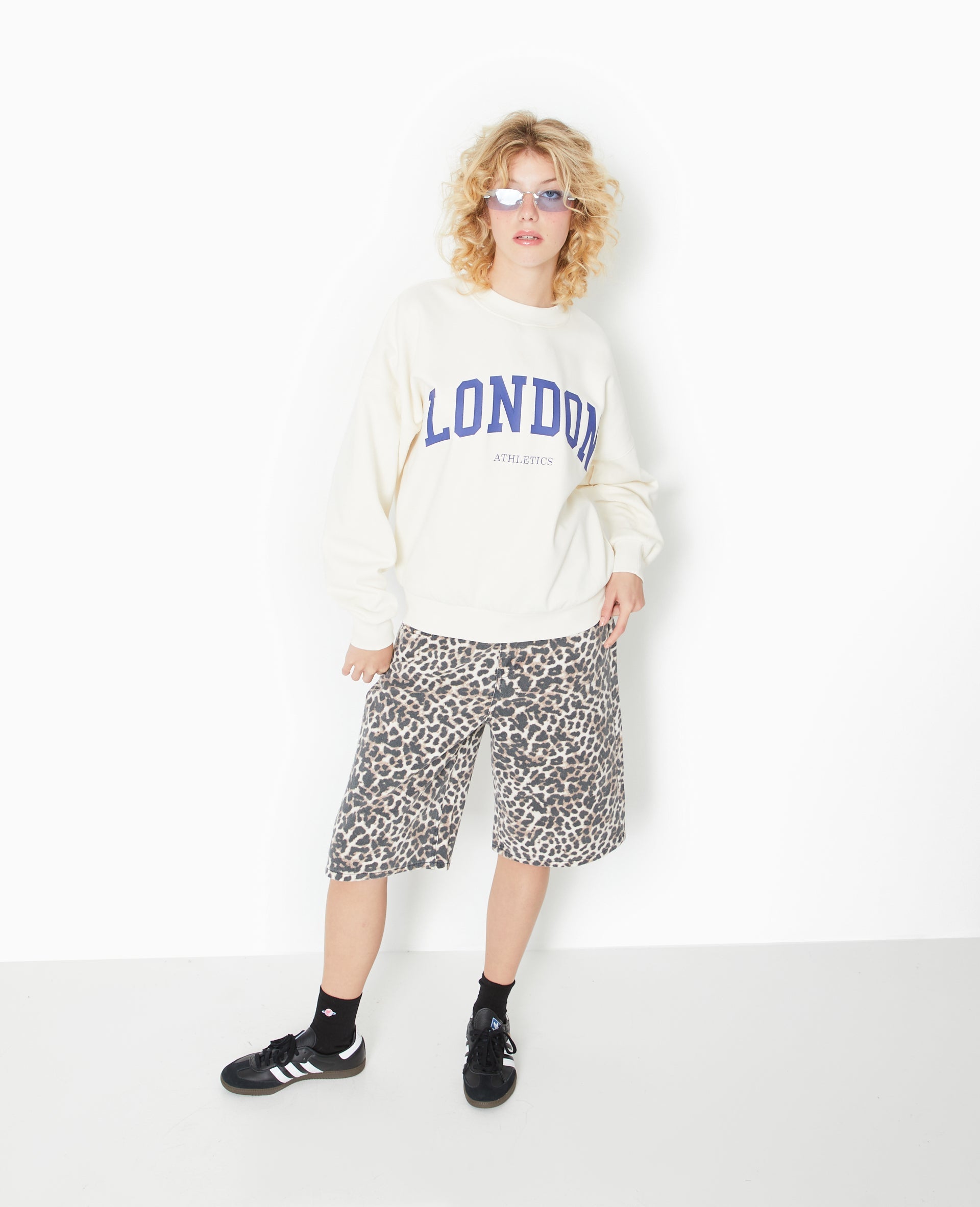 Sweat oversize avec print LONDON