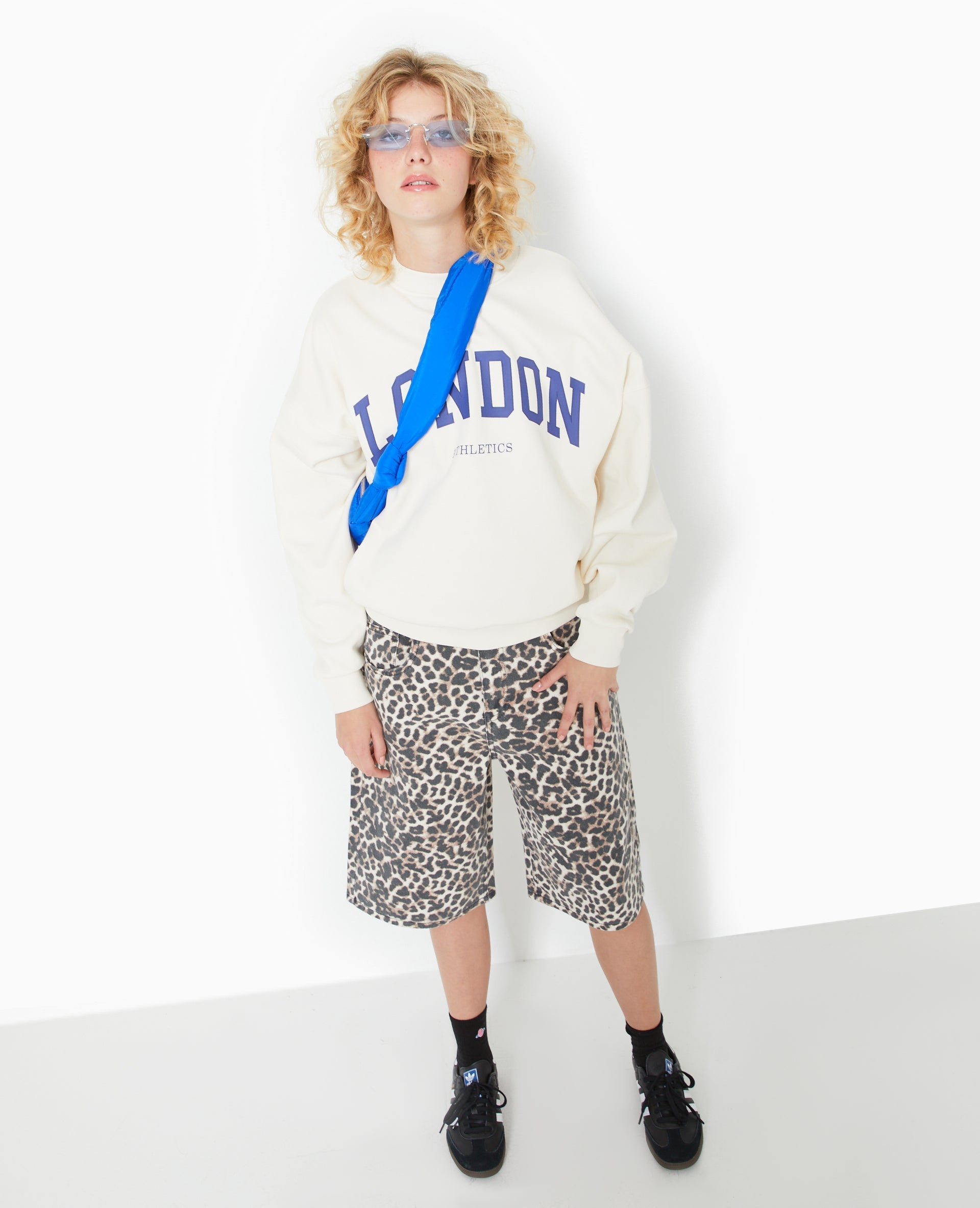 Sweat oversize avec print LONDON