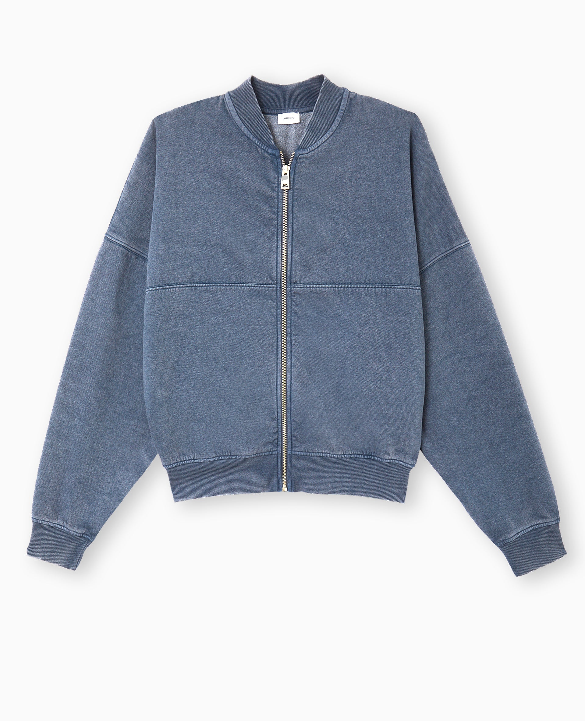 Sweat molleton zippé