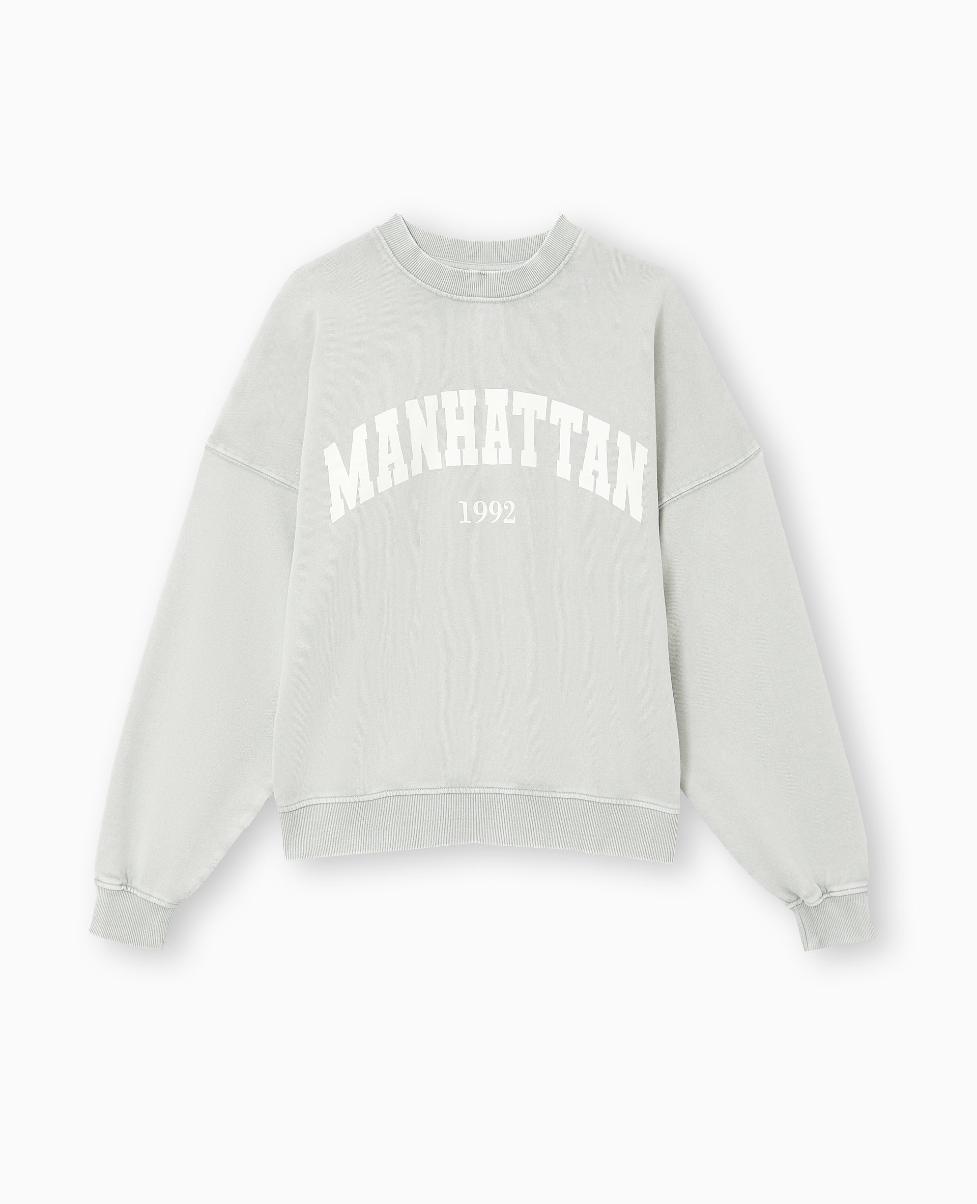 Sweat délavé acid wash avec print