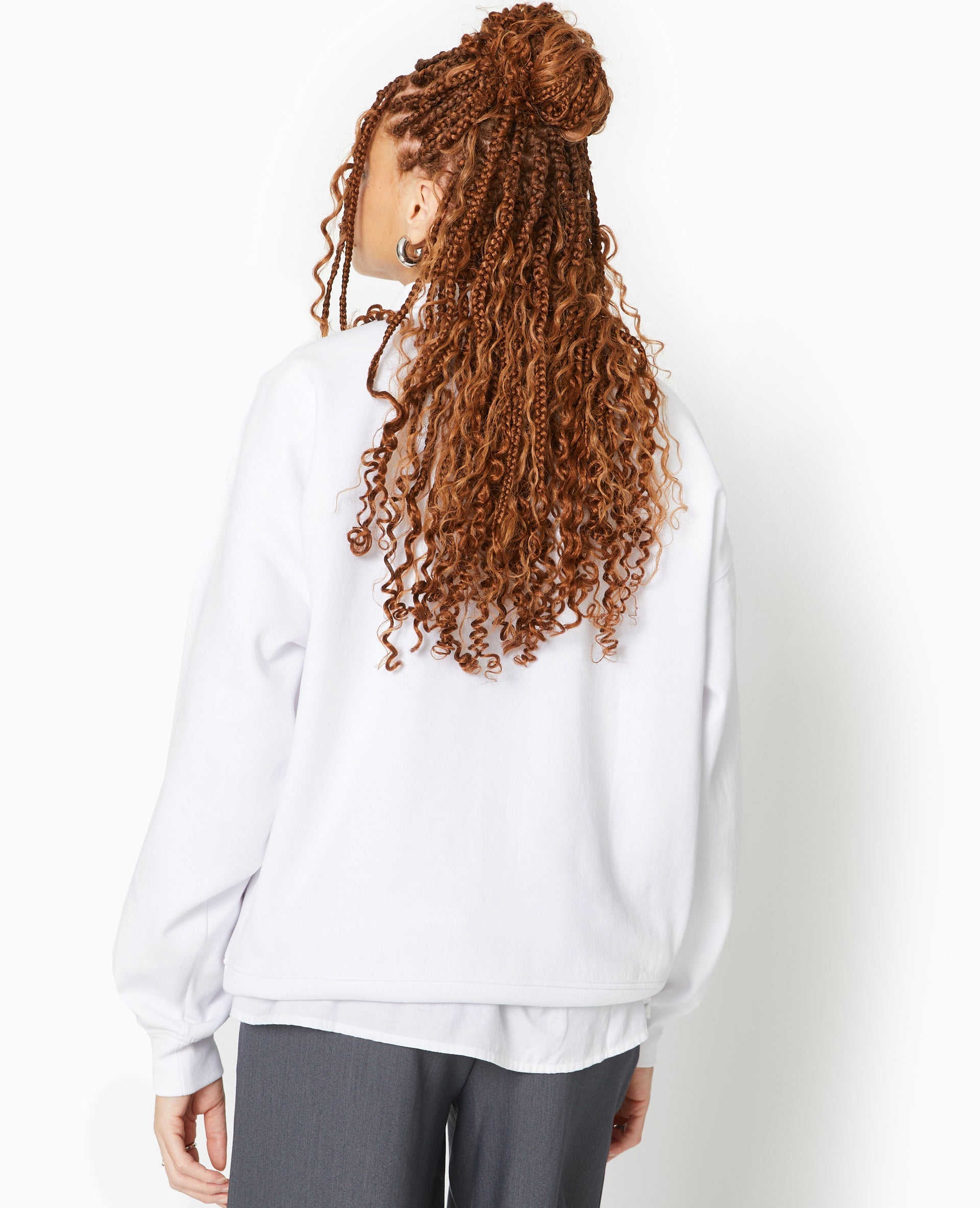 Sweat oversize avec print et broderie GIANTS