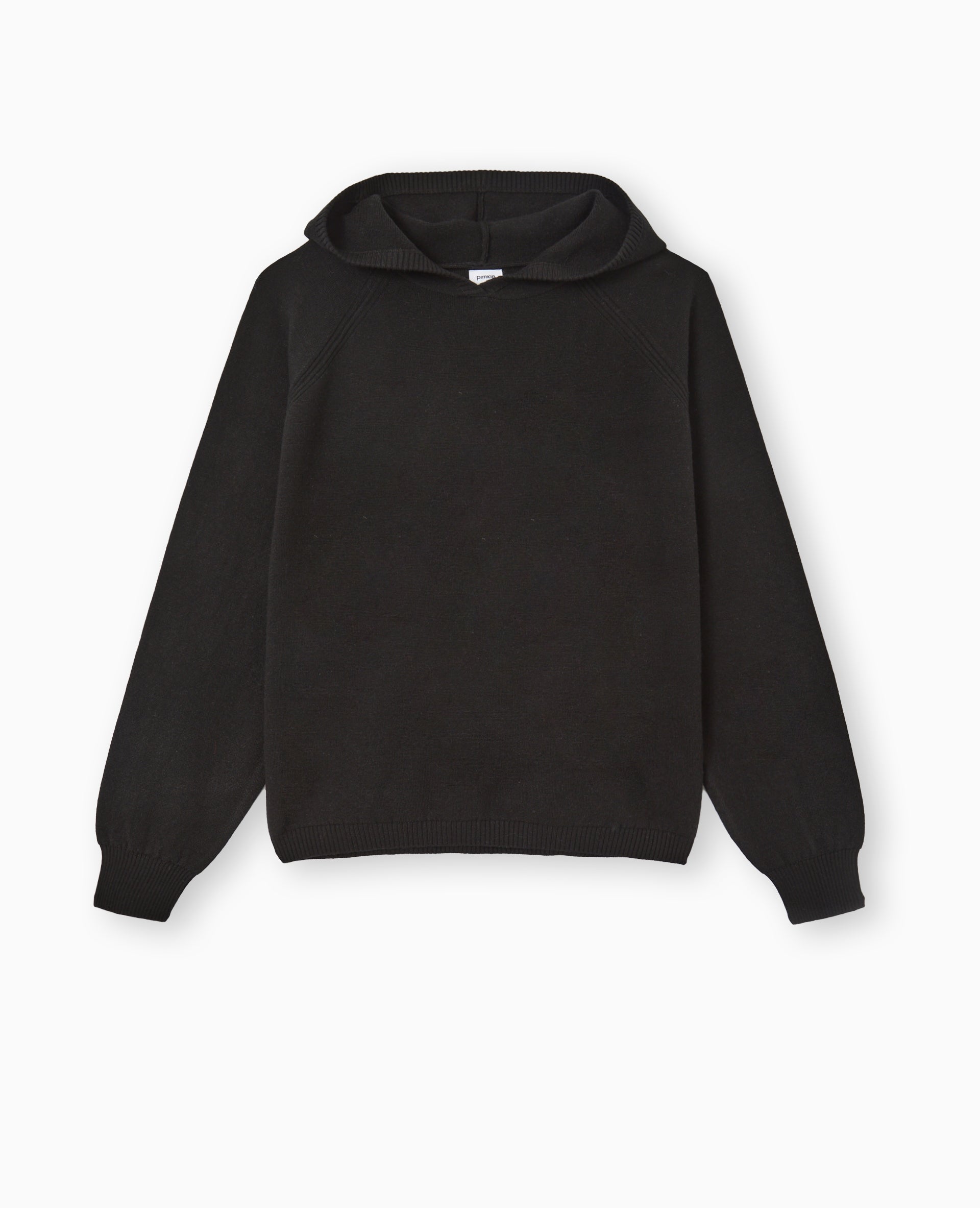 Pull en maille avec capuche