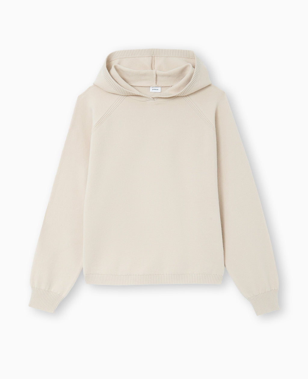 Pull en maille avec capuche