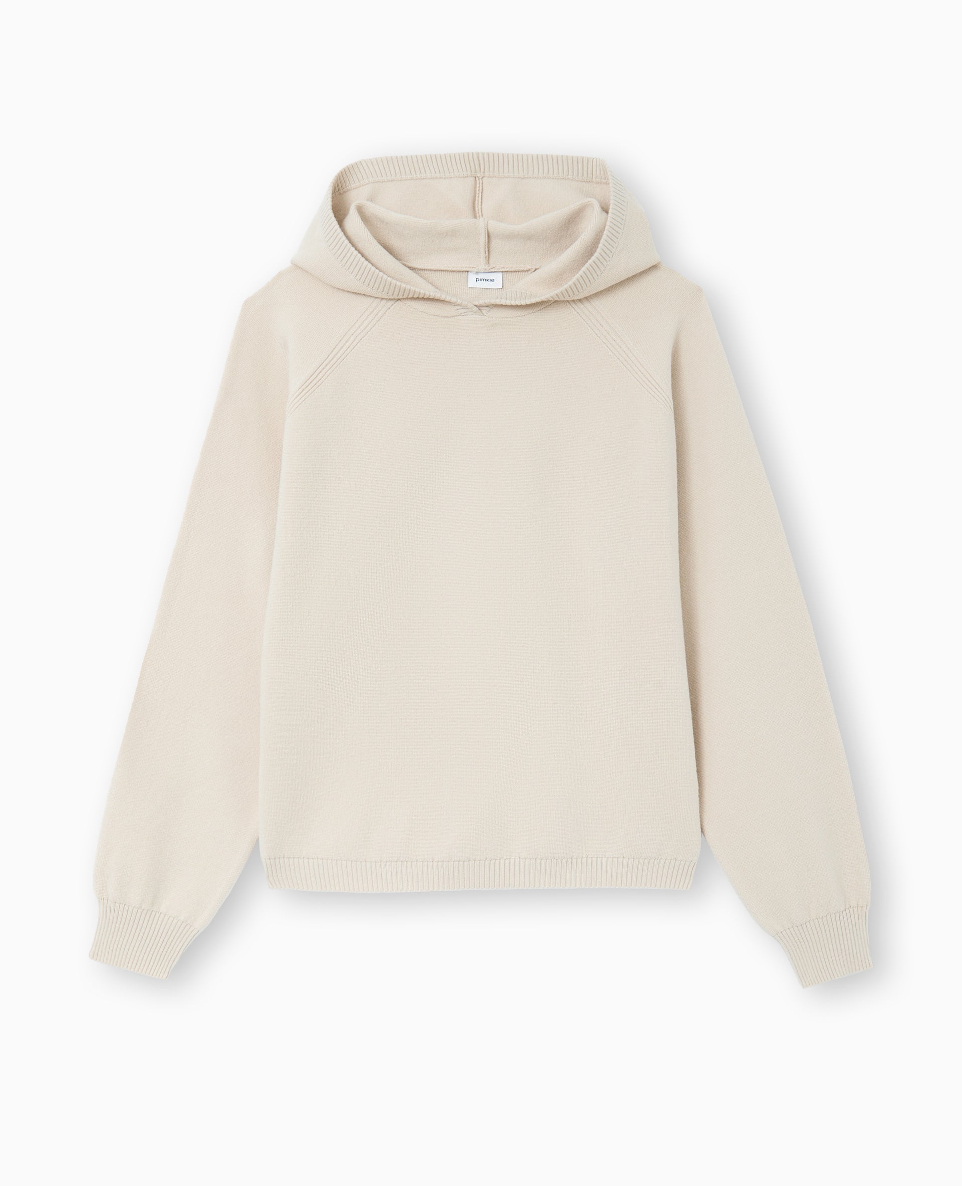 Pull en maille avec capuche